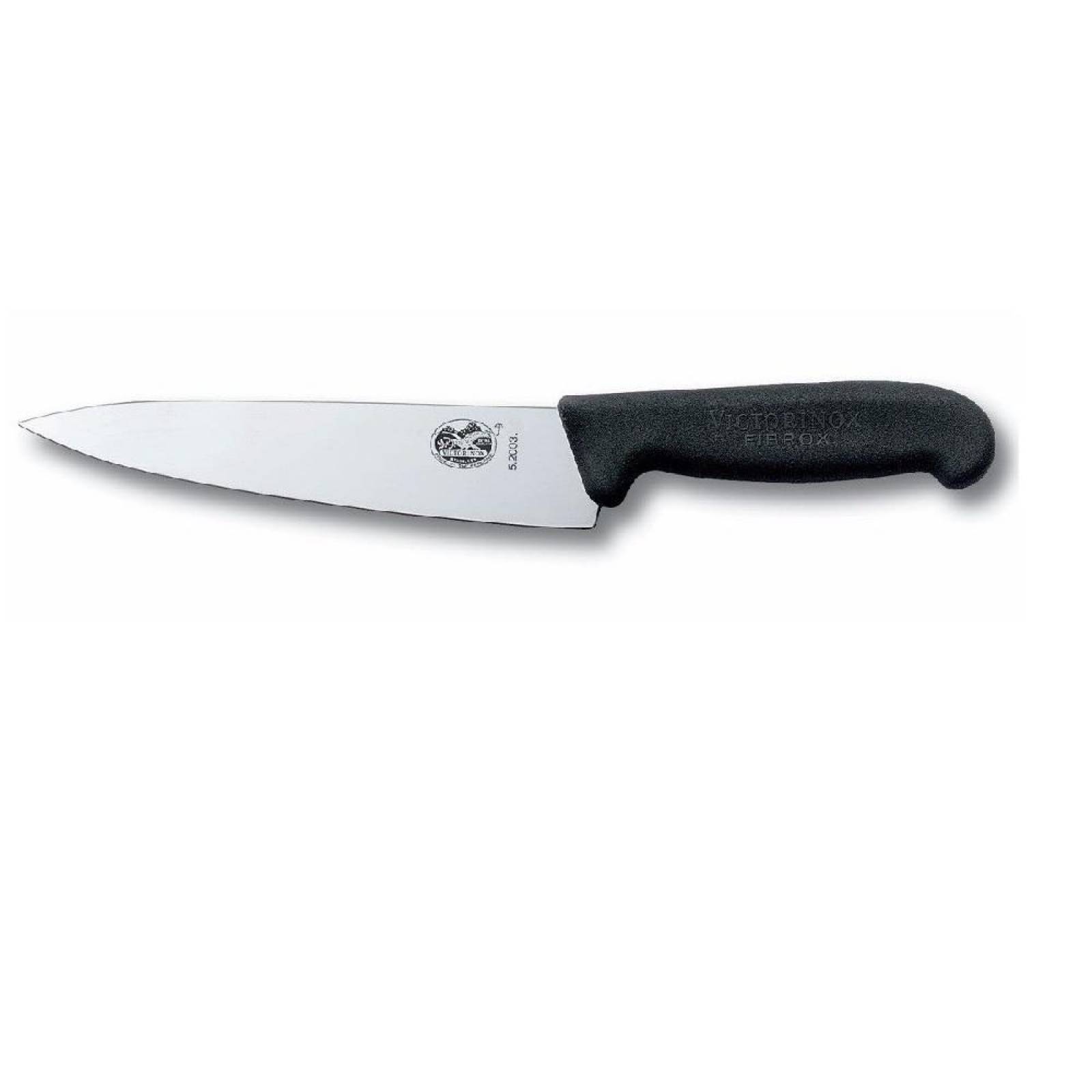 Cuchillo Chef para Trinchar de 31 cm Fibrox - Victorinox Negro