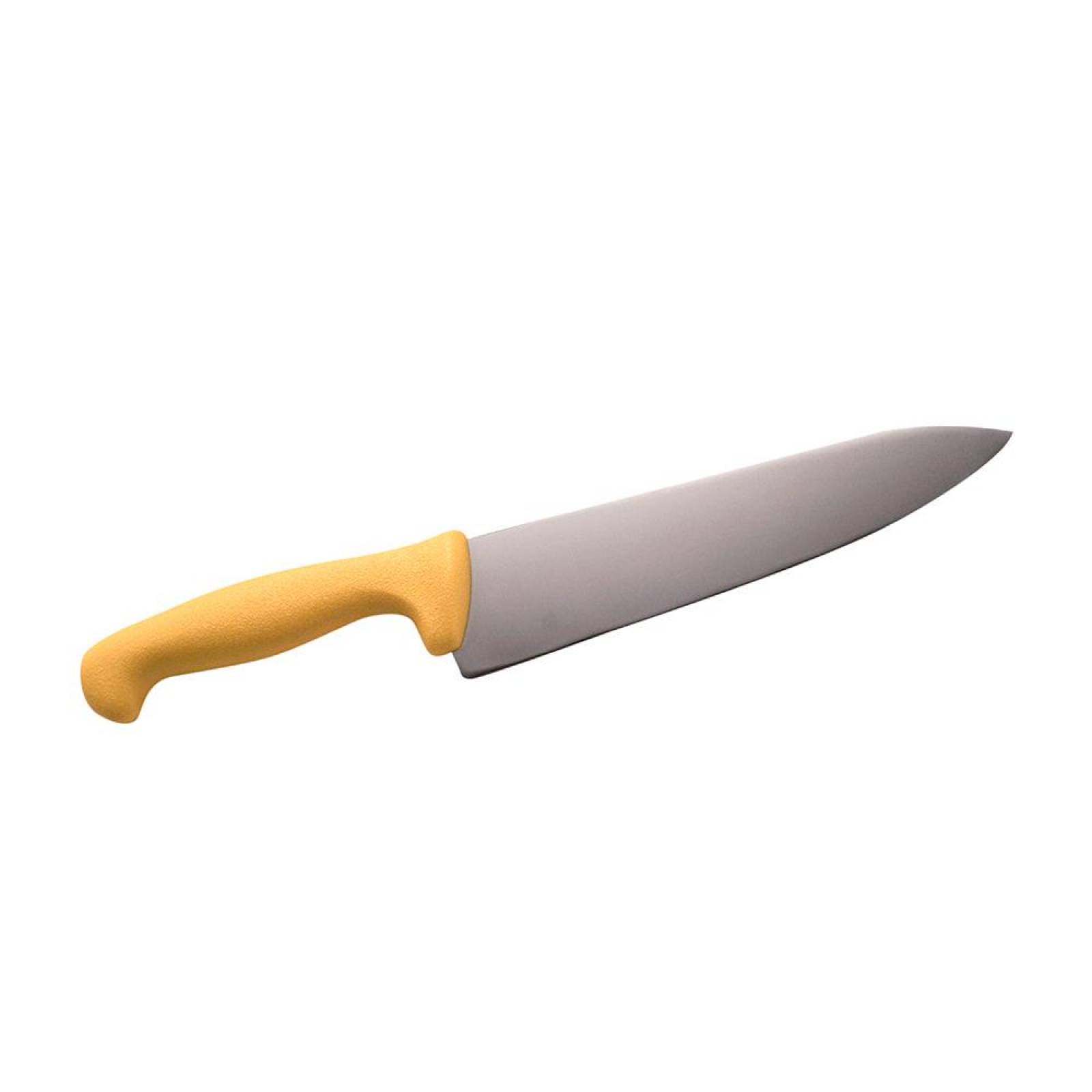 Cuchillo Chef 12 Mango Amarillo Pro Series