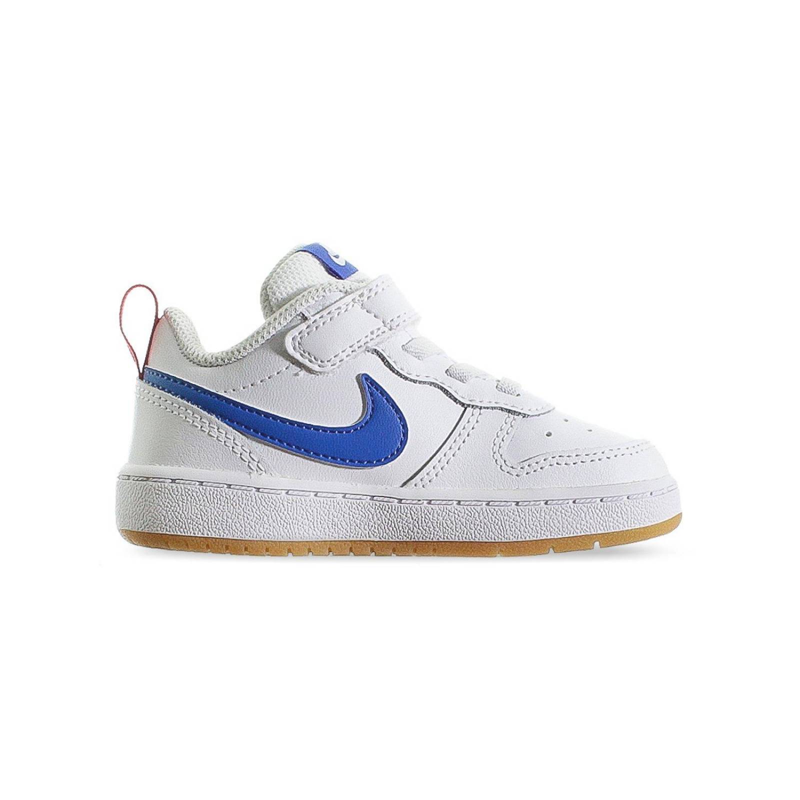 Tenis Nike Court Borough Low 2 TDV - BQ5453109 - Blanco - Bebes 