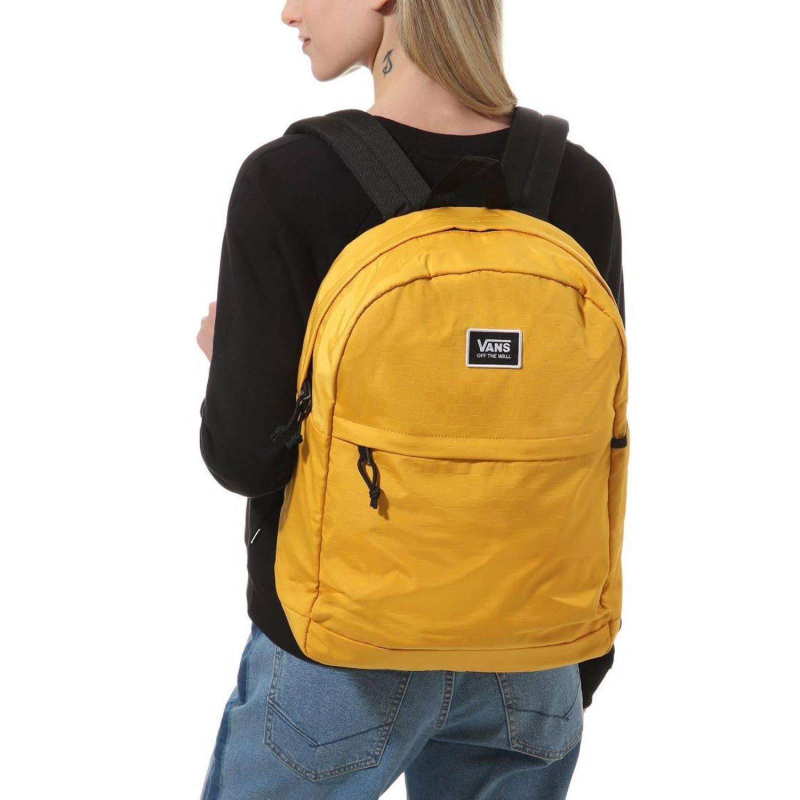 Mochila Vans Pep Squad - 3B47UXM - Amarillo - Unisex 