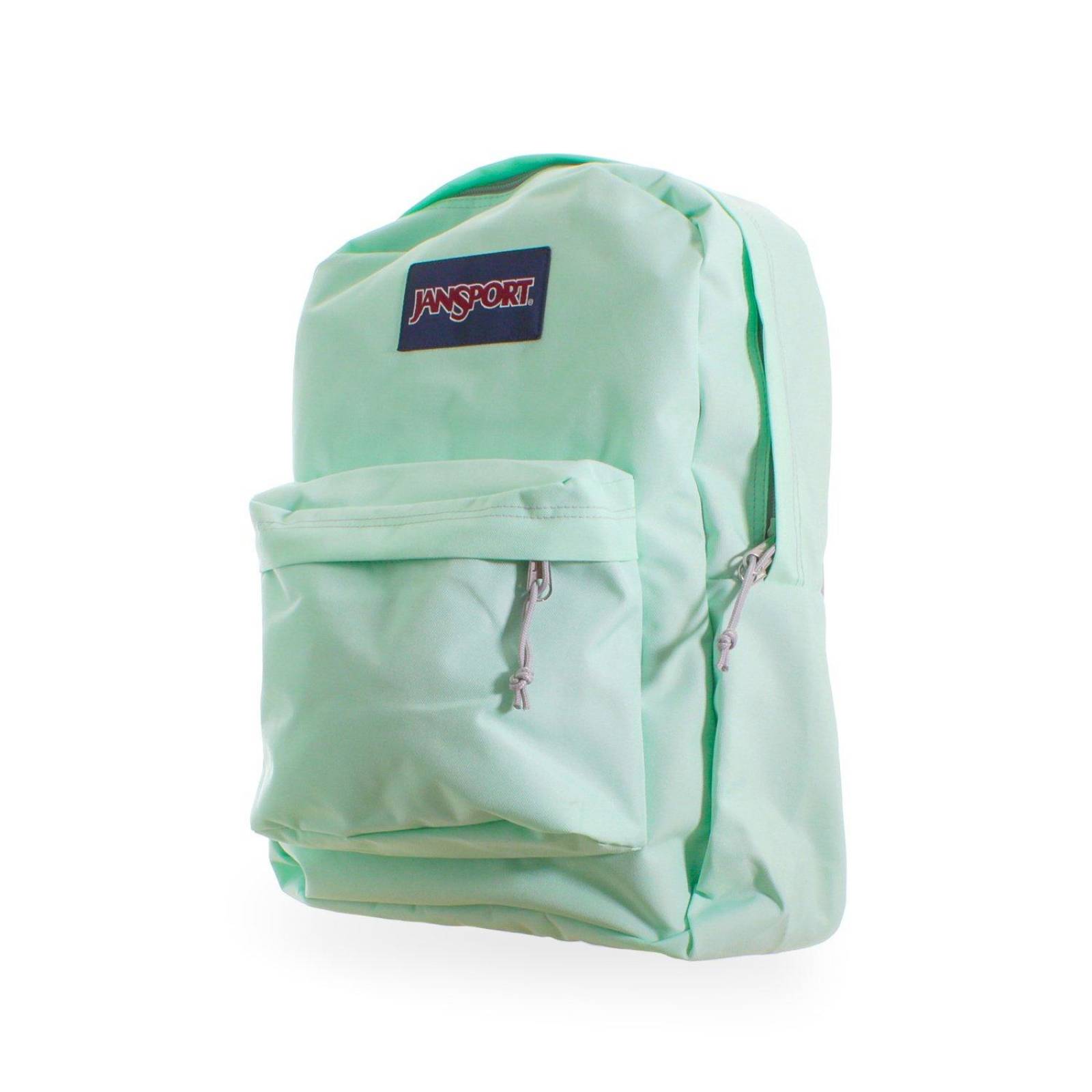 Mochila JanSport Superbreak - JS00T5010RC - Verde Pastel - Unisex 