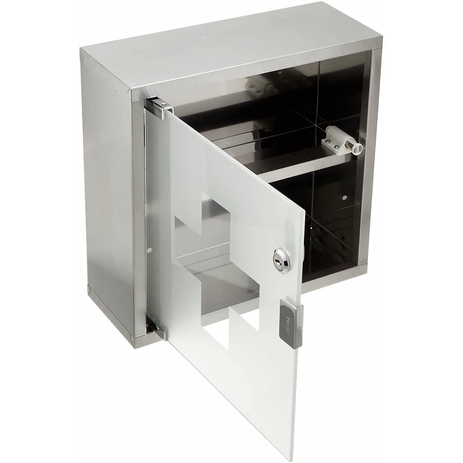 Botiquin Médico de Acero Inoxidable 30 Cm - Winco