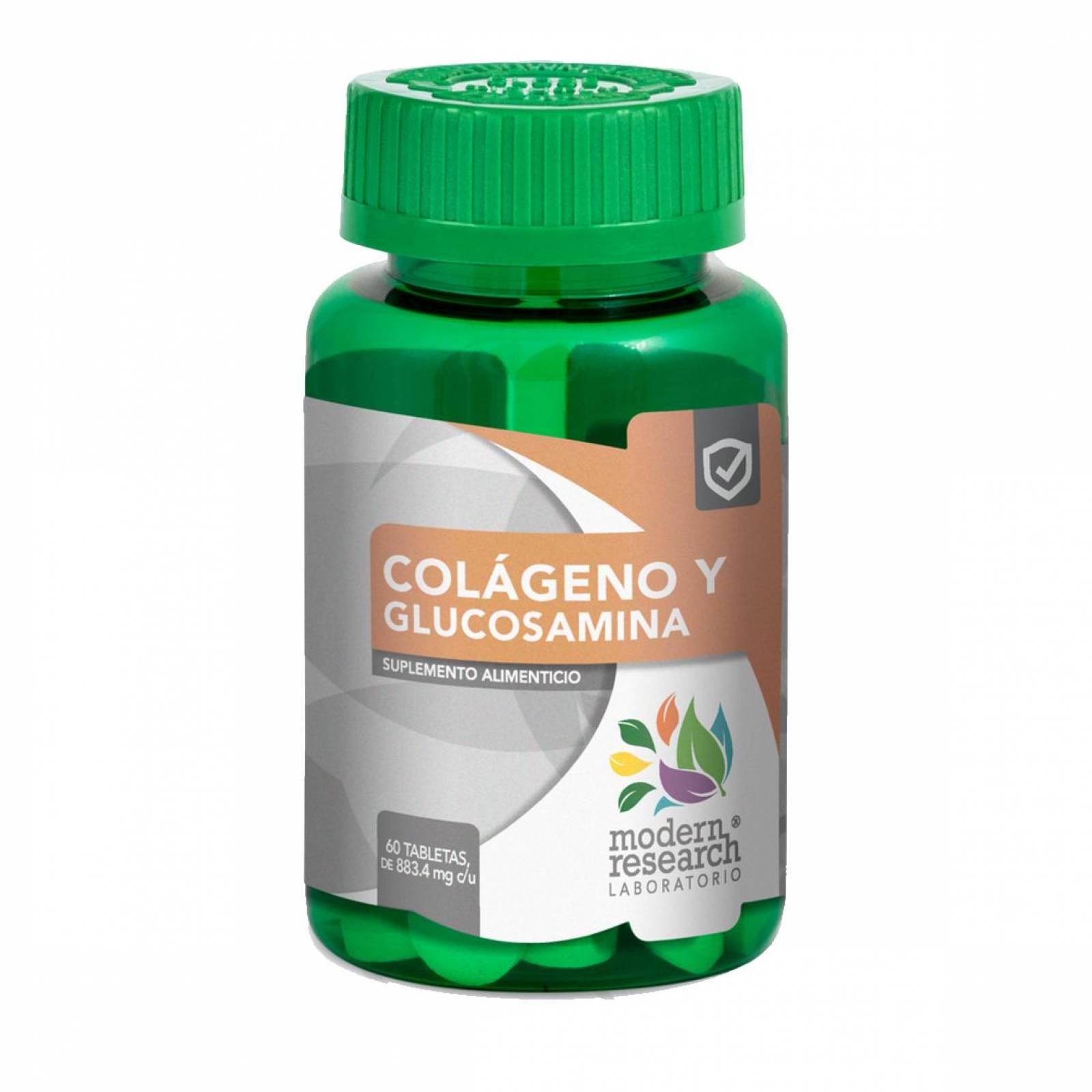 Glucosamina y Colágeno Hidrolizado 60 tabletas - Modern Research 