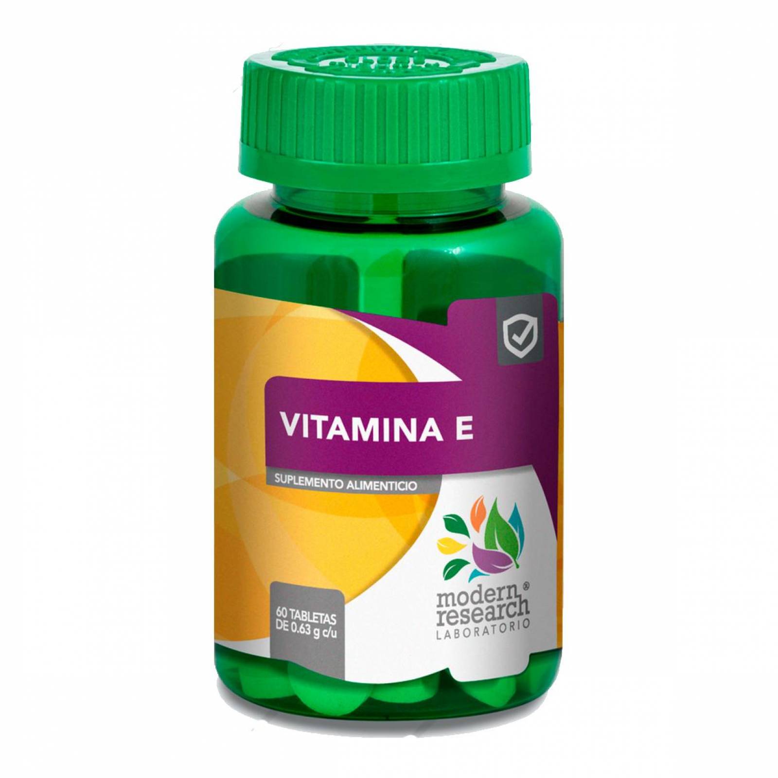 Vitamina E frasco con 60 tabletas - Modern Research 