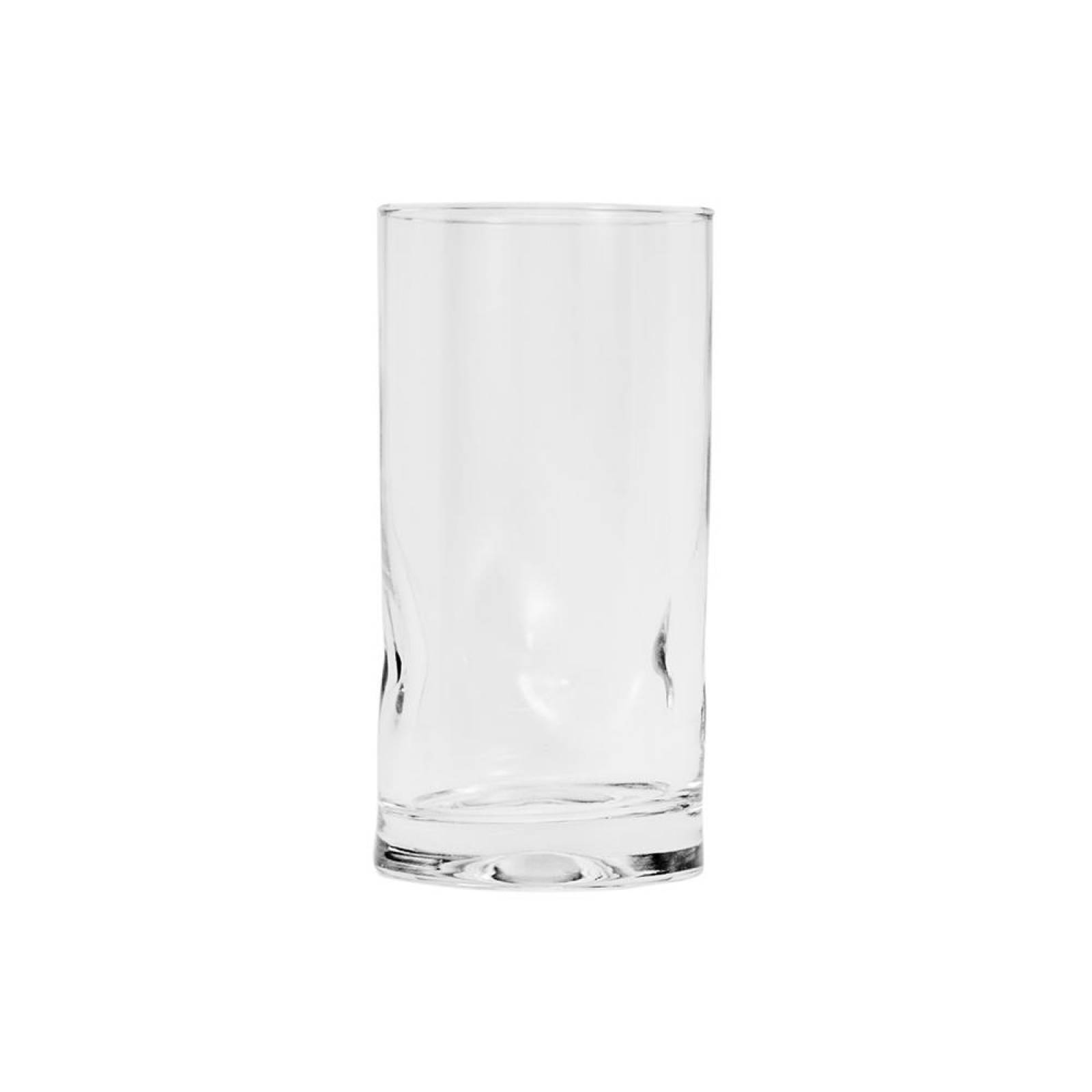Vaso Cristal Fondo Grueso Pedrada 495ml - 12 piezas - Crisa 