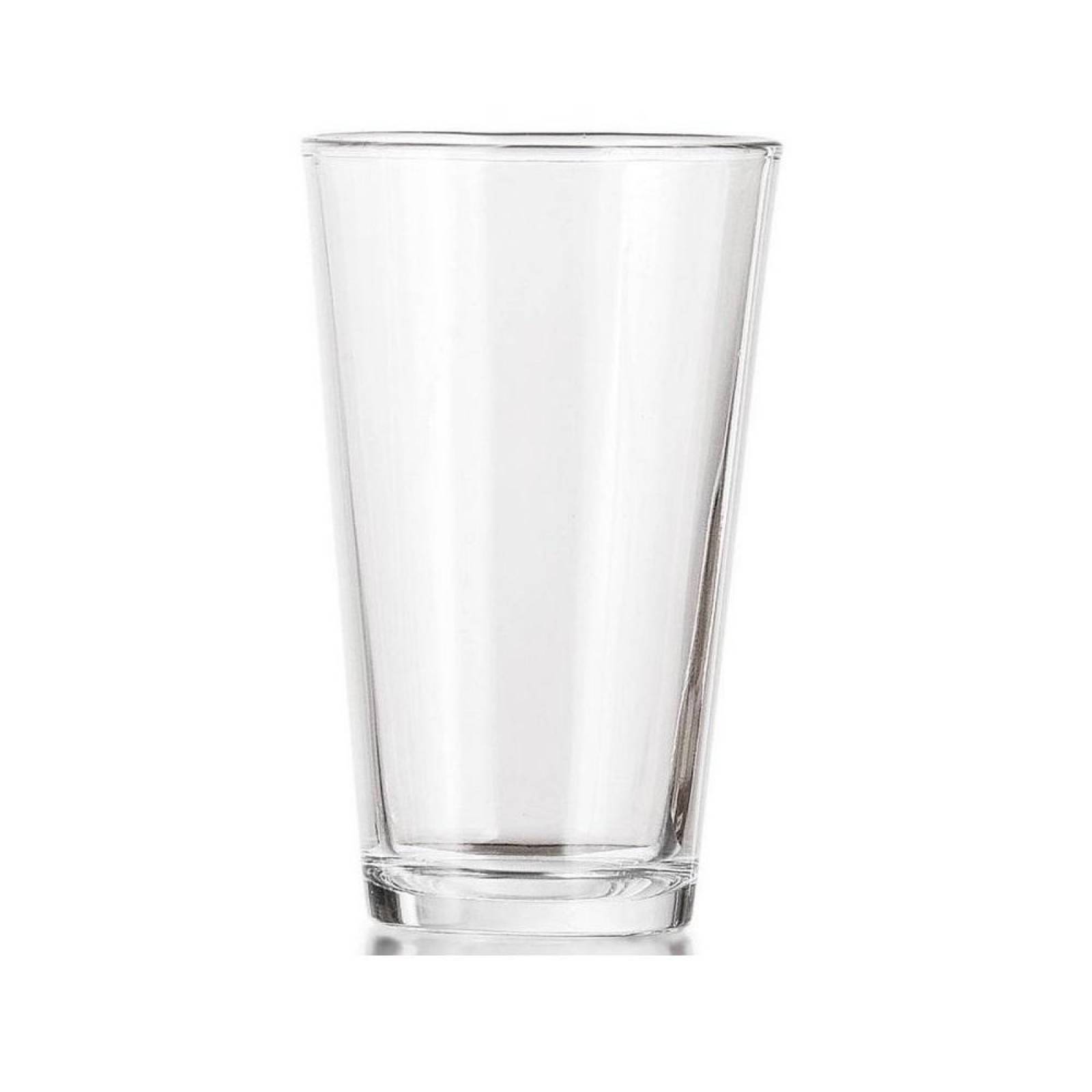 Vaso Liso Cavana Refresco Cristal 473ml - 12 piezas - Crisa 