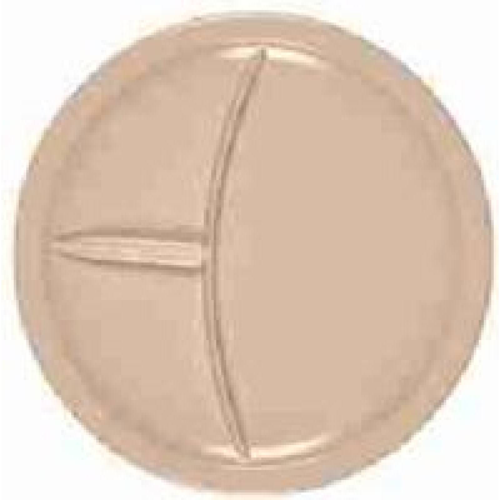 Plato 3 Divisiones Trinche Melamina Beige 25cm - Lenomex 