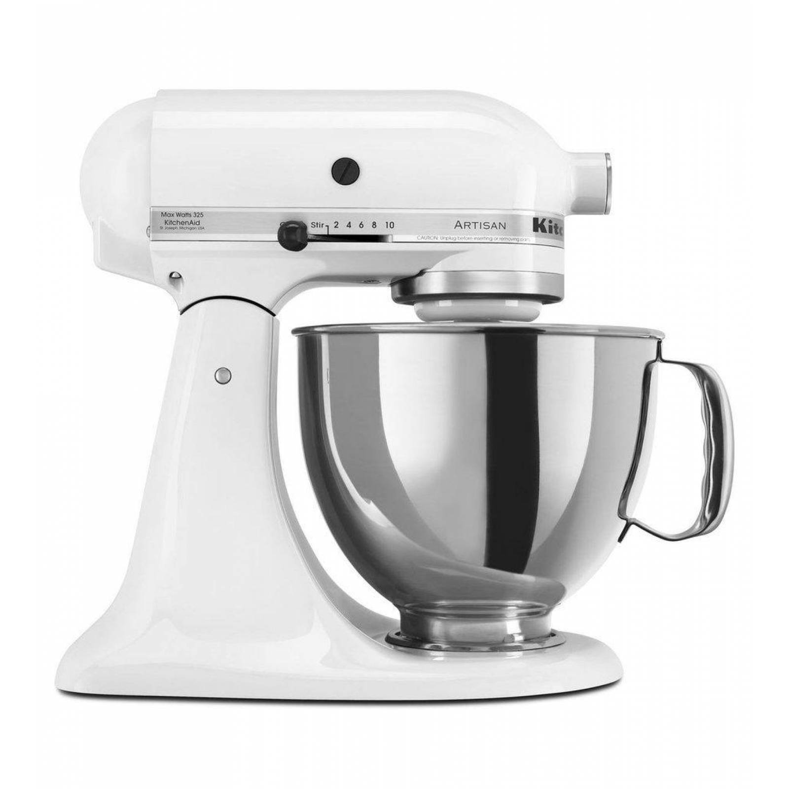 Batidora Artisan ksm150ps 10 Vel 4.8 L Blanco - KitchenAid 