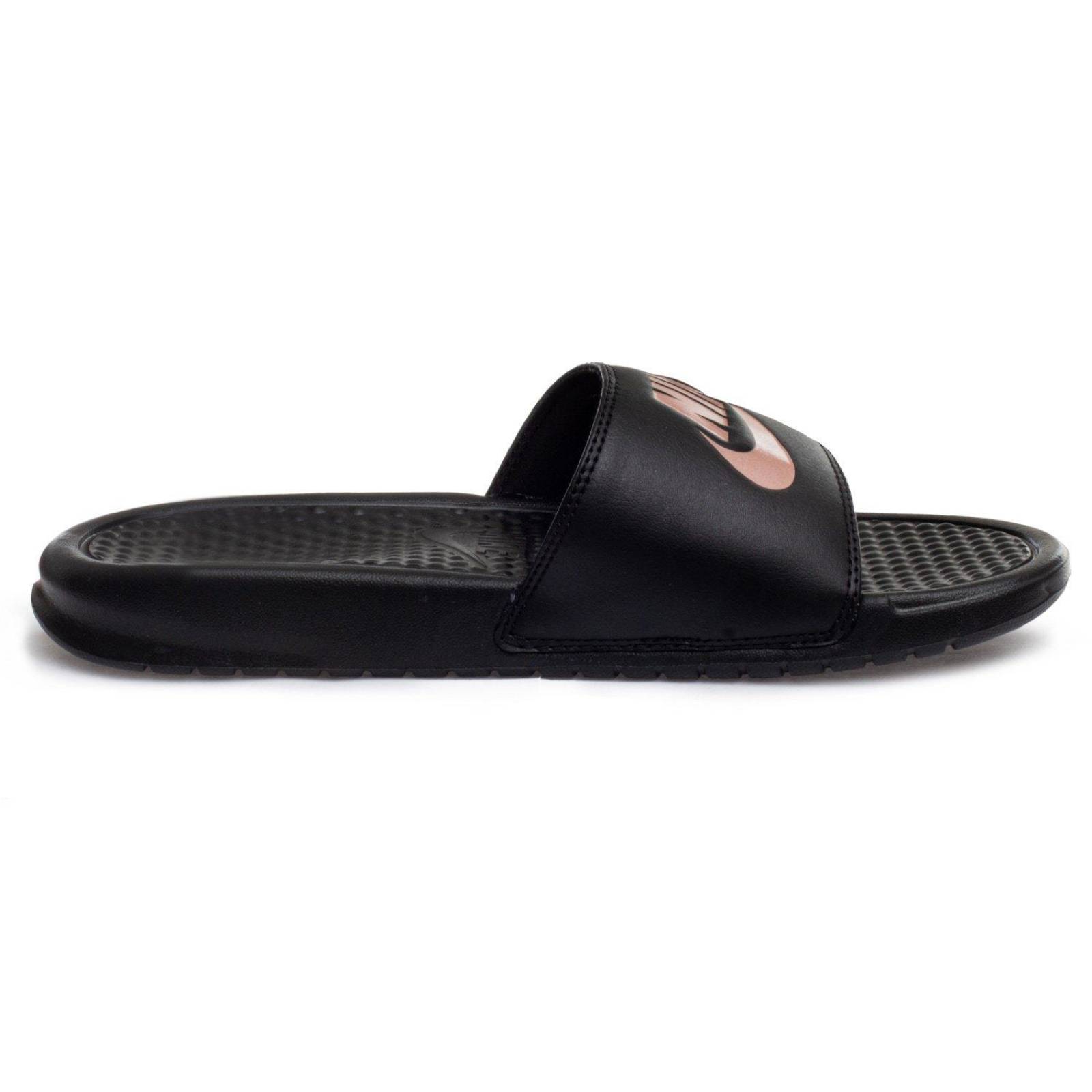 Sandalias Nike Benassi JDI - 343881007 - Negro - Mujer 