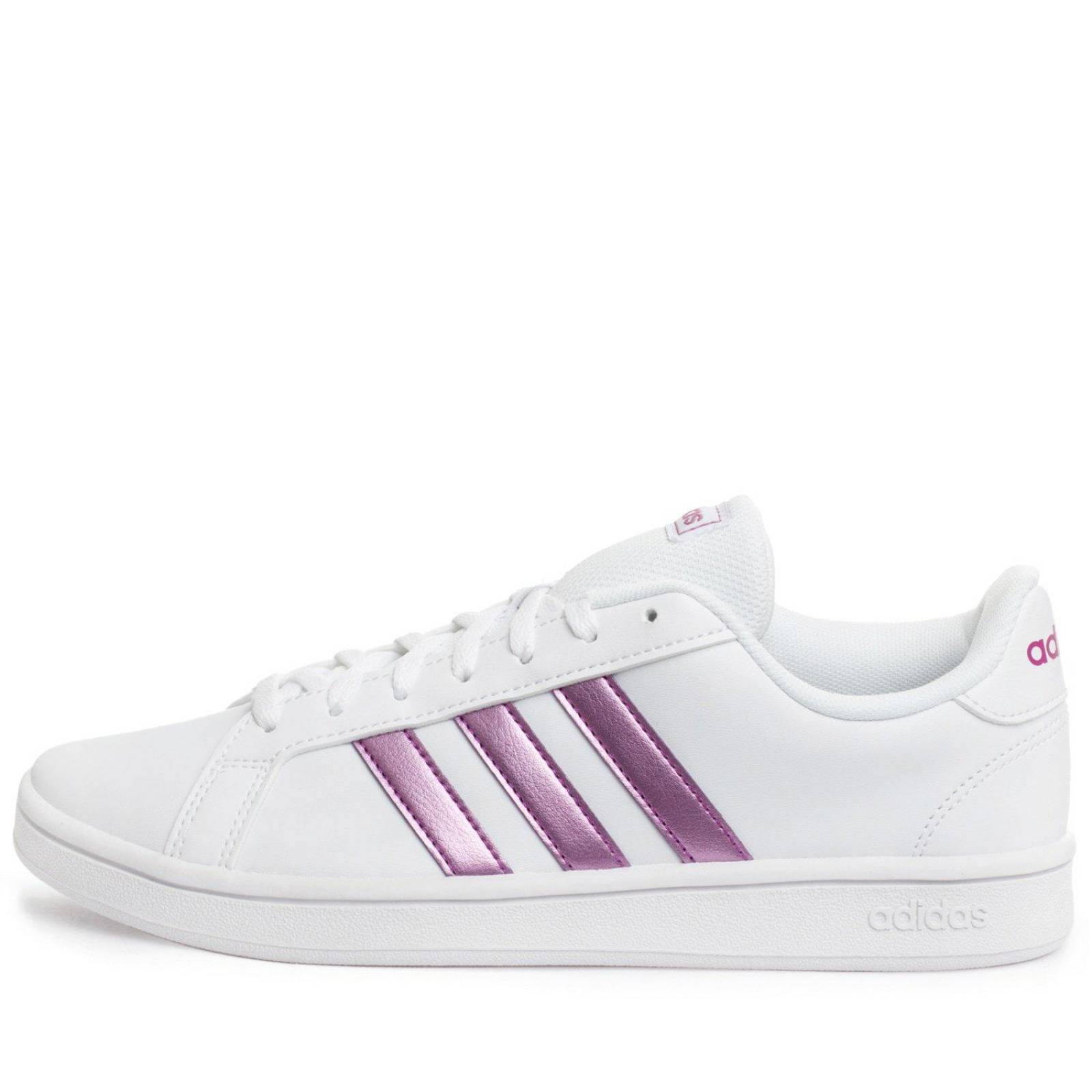 Tenis Adidas Grand Court Base - FW0810 - Blanco - Mujer 