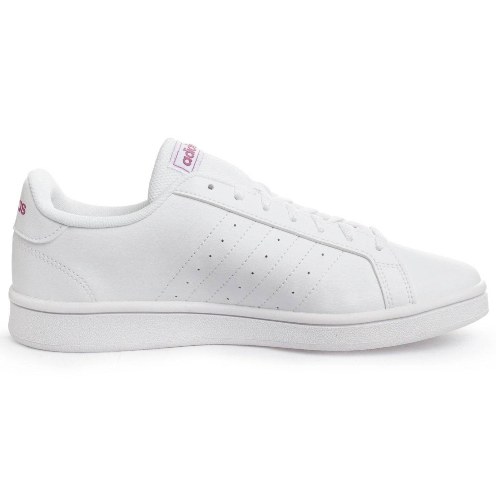 Tenis Adidas Grand Court Base - FW0810 - Blanco - Mujer 