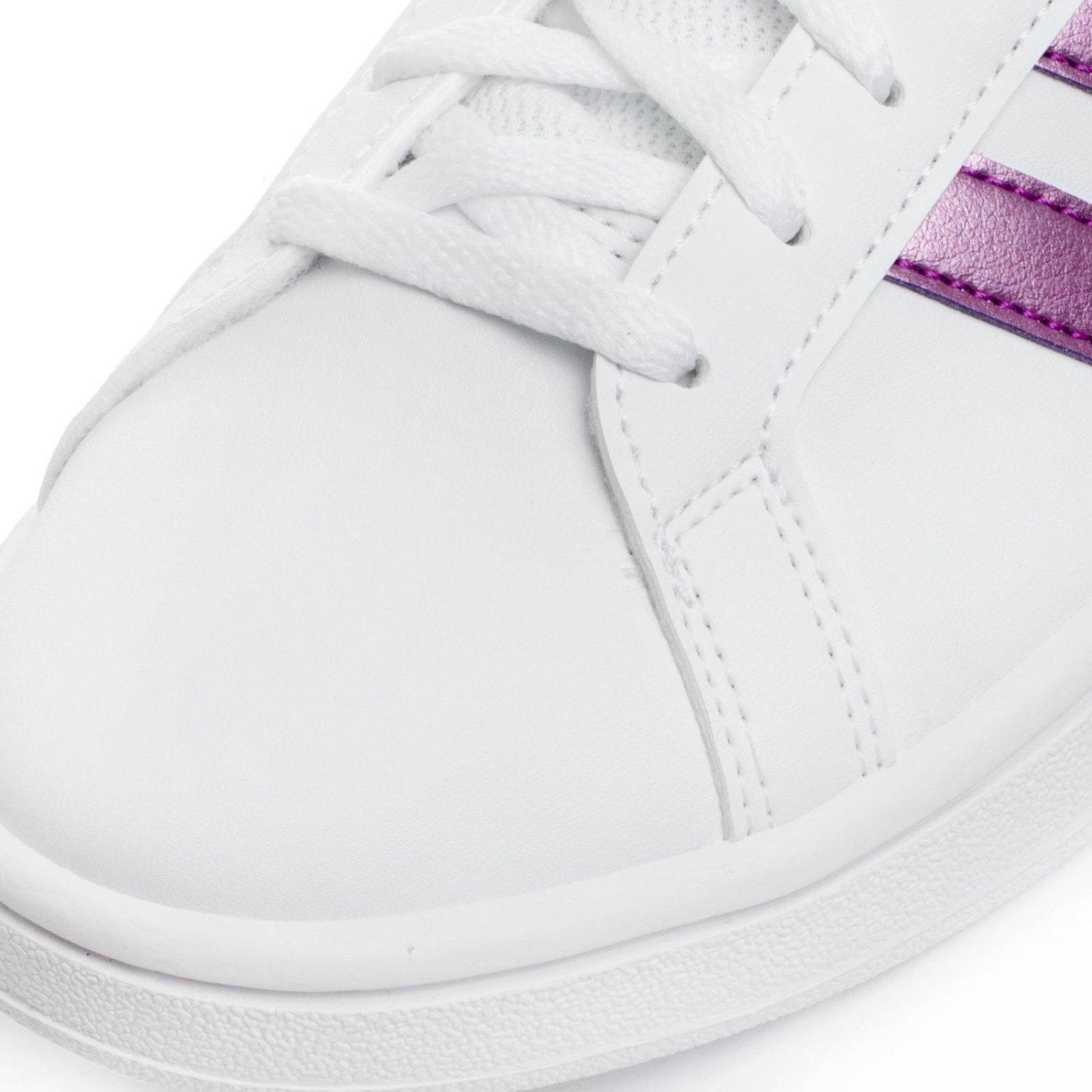 Tenis Adidas Grand Court Base - FW0810 - Blanco - Mujer 