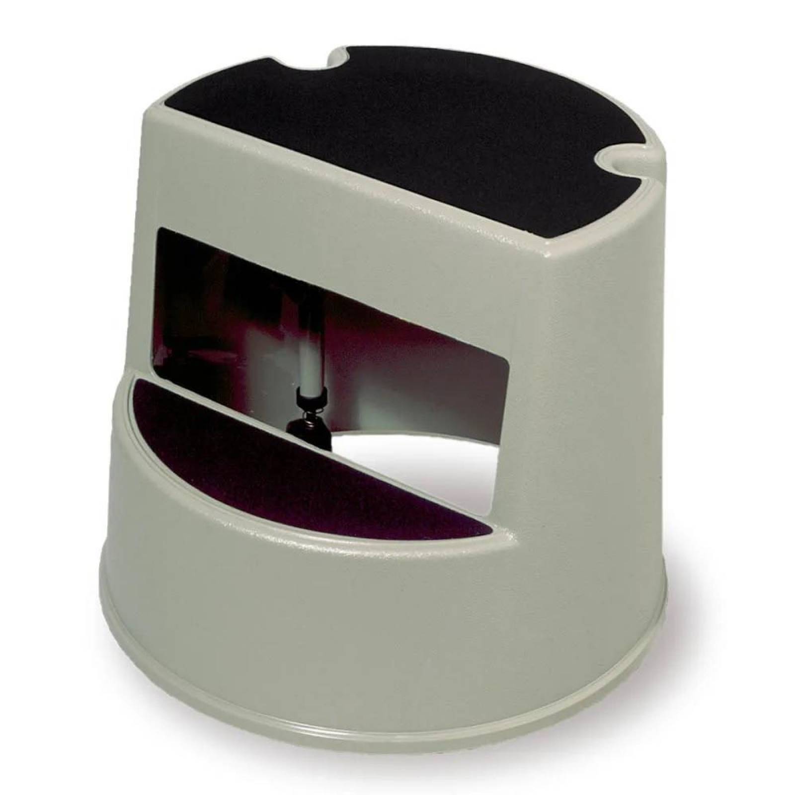 Banco Escalera Móvil de 2 Escalones Beige - Rubbermaid 