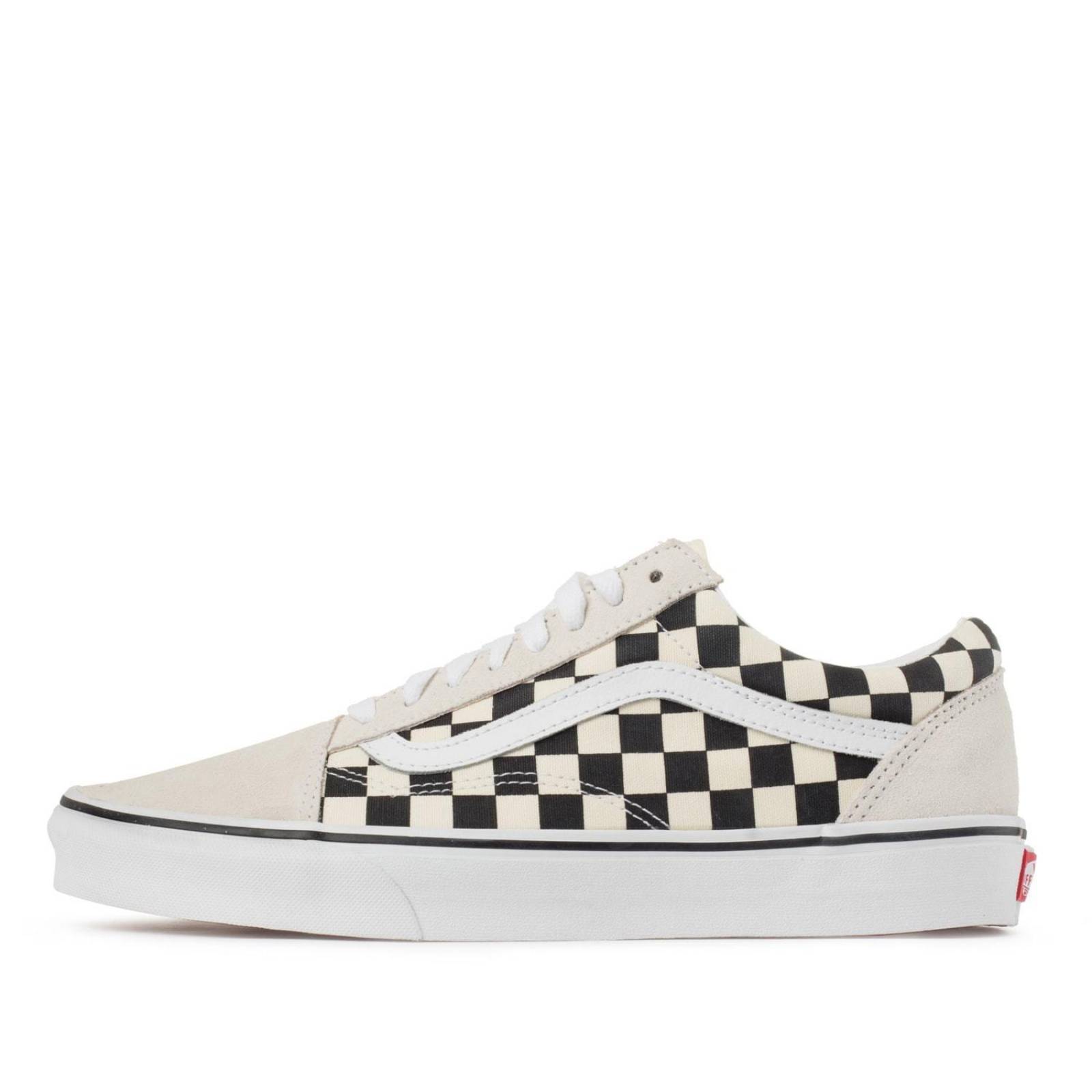 Tenis Vans Old Skool - 38G127K - Blanco - Hombre 