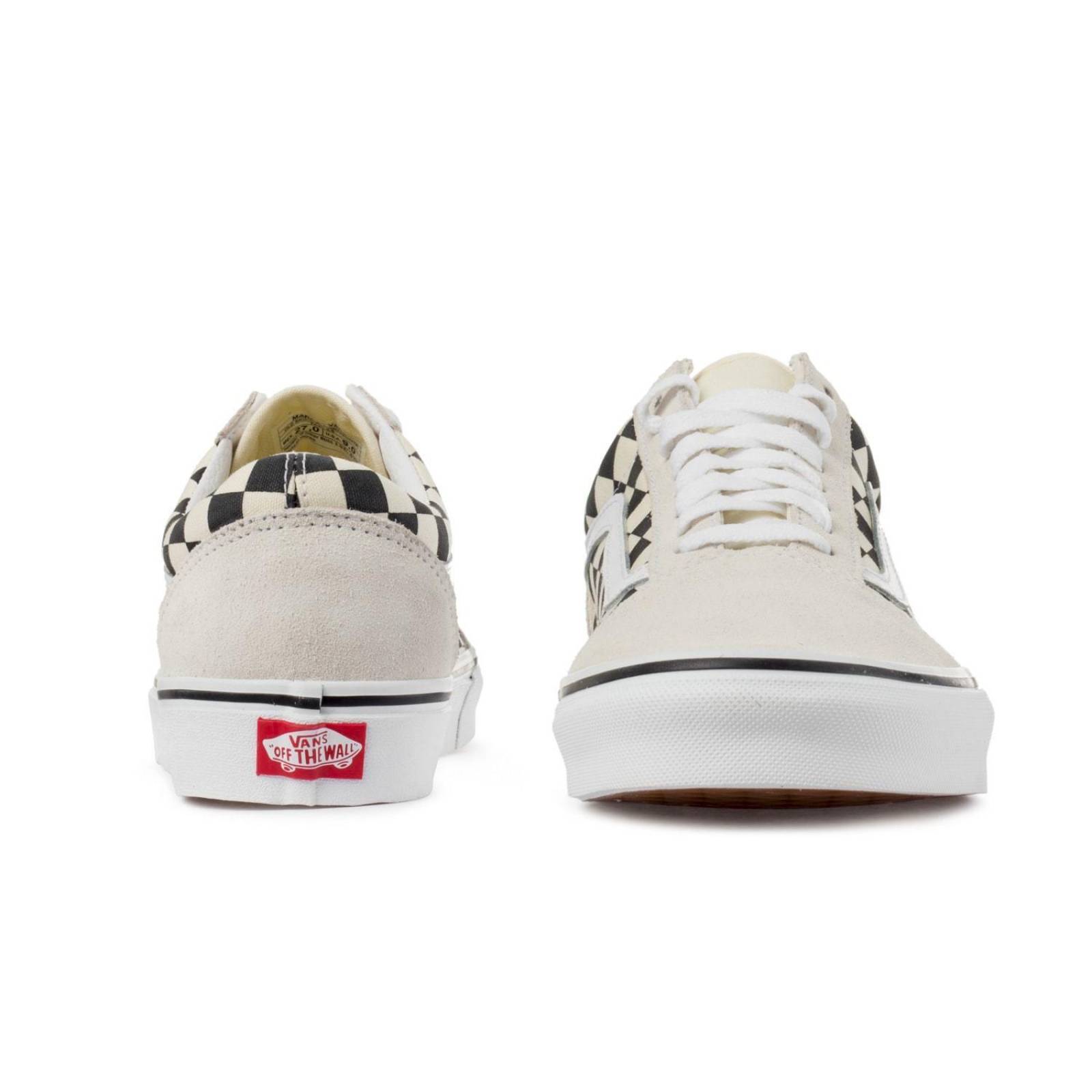 Tenis Vans Old Skool - 38G127K - Blanco - Hombre 