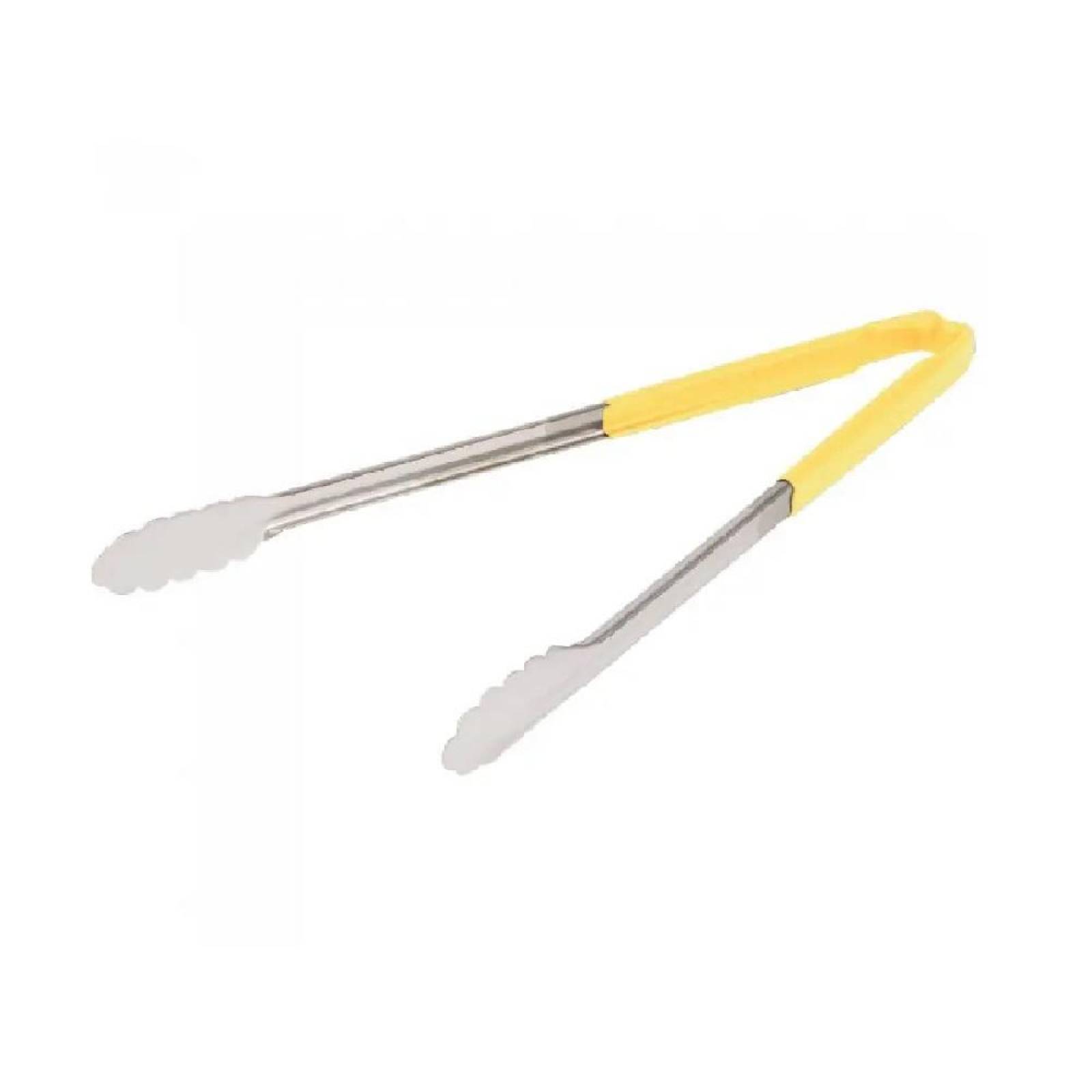 Pinza Festonada Antimicrobial 40cm Acero Inoxidable - Vollrath Amarillo