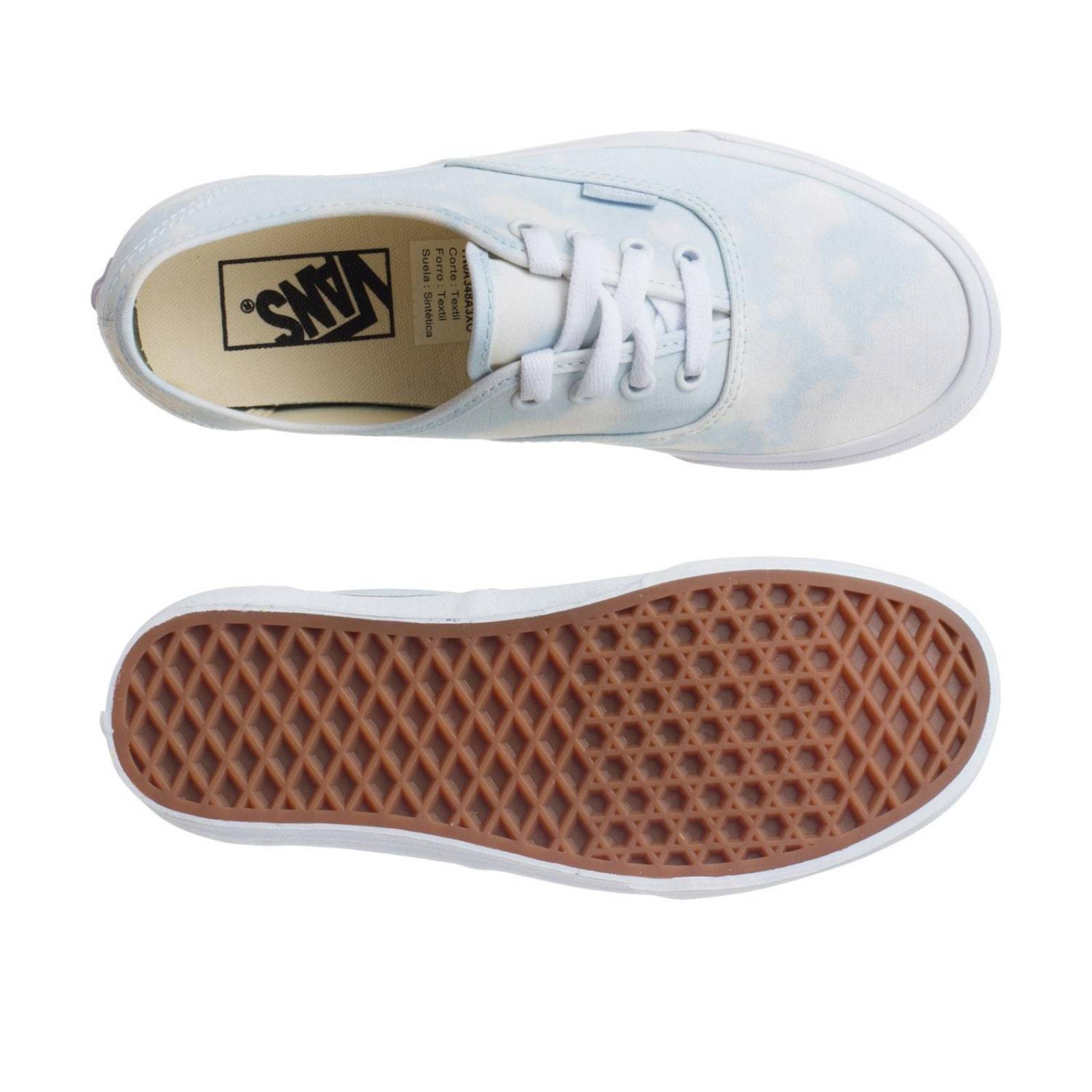 Tenis Vans Authentic - 348A3XO - Azul Neblina - Mujer 