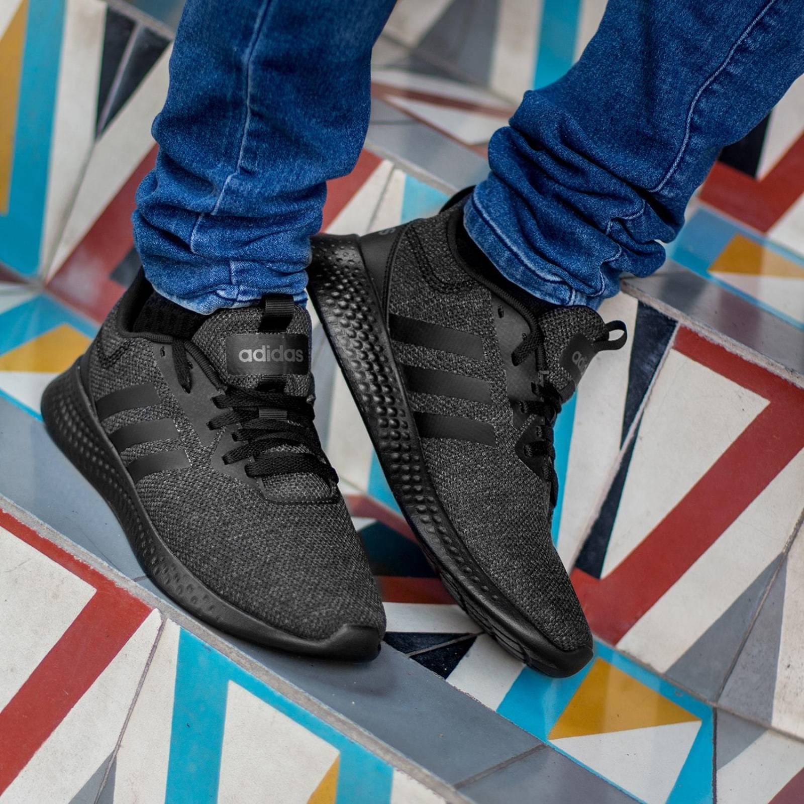 Tenis Adidas Puremotion - FX8923 - Negro - Hombre 