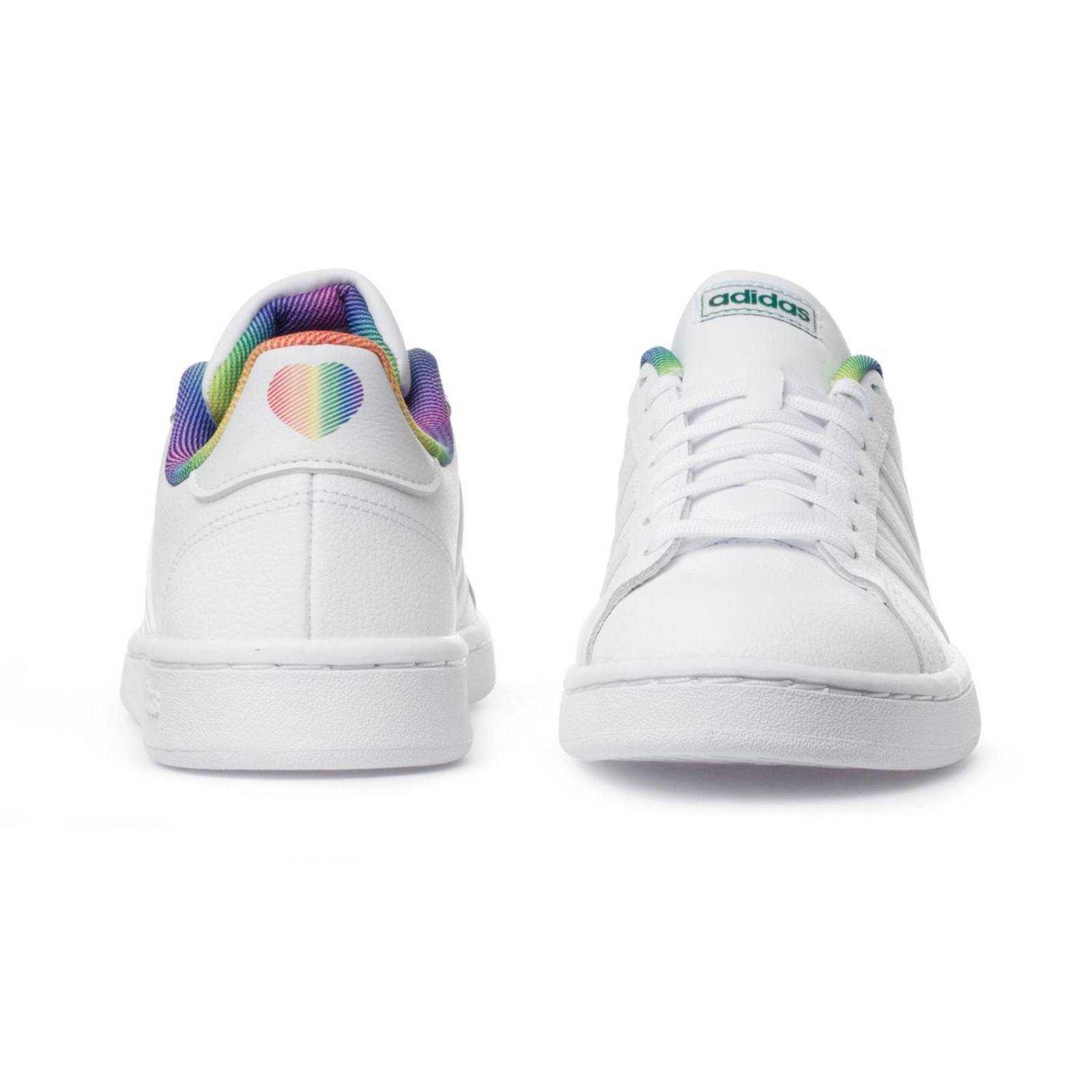 Tenis Adidas Grand Court - H01055 - Blanco - Hombre 