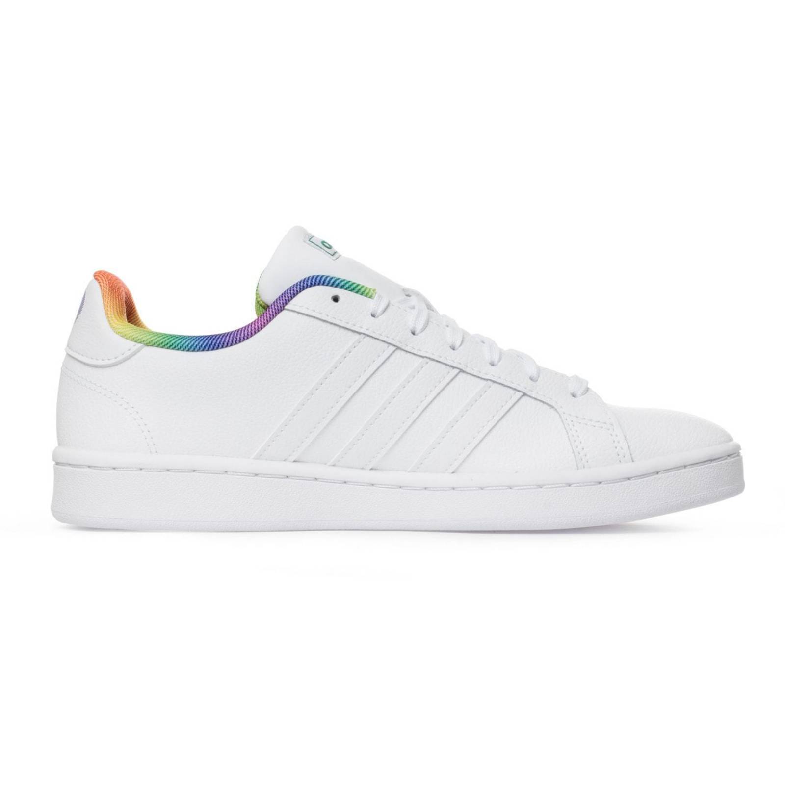 Tenis Adidas Grand Court - H01055 - Blanco - Hombre 