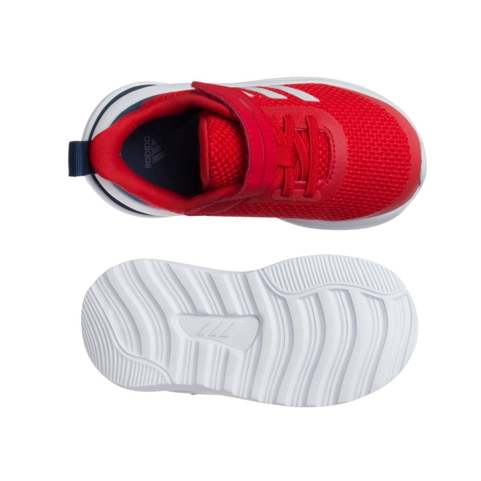 Tenis Adidas FortaRun EL I - FZ3273 - Rojo - Bebes 