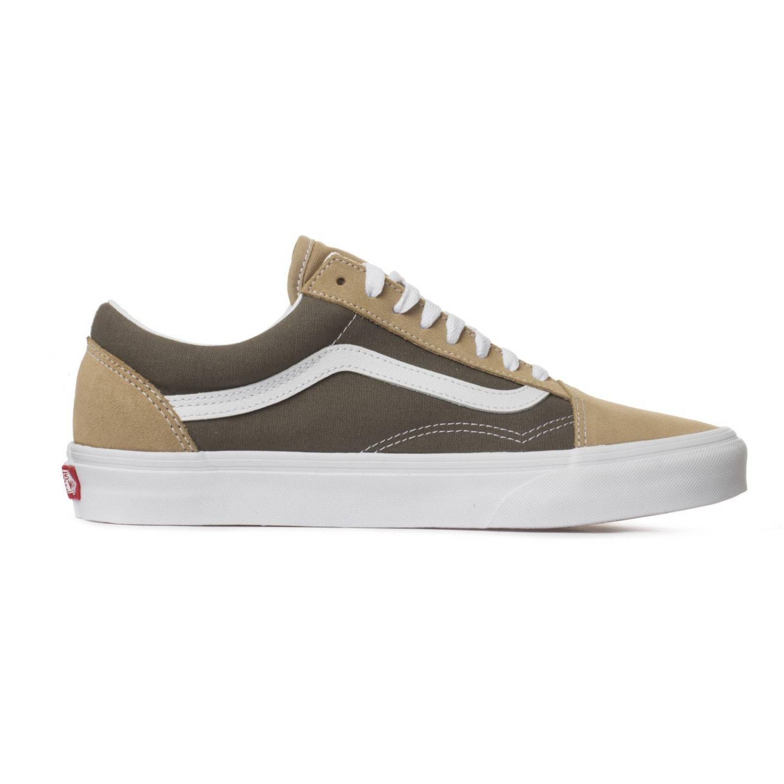 Tenis Vans Old Skool - 3WKT4PF - Verde Oliva - Hombre 