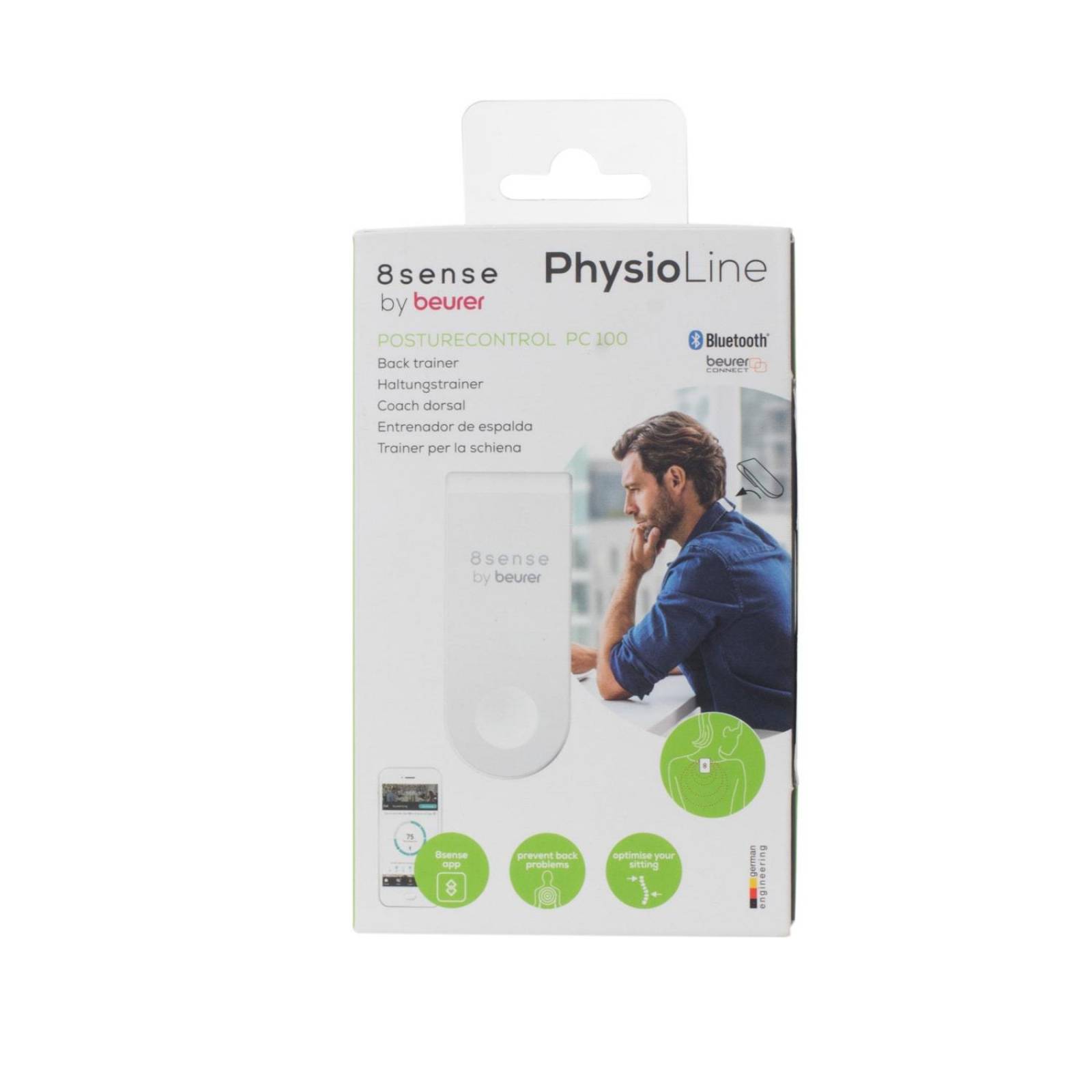 Entrenador de postura 8Sense PC100 - Beurer 
