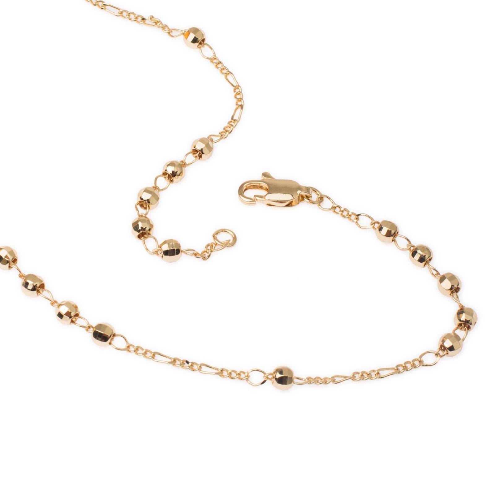 Rosario de San Benito c/ Piedras Chapa de Oro 18k 