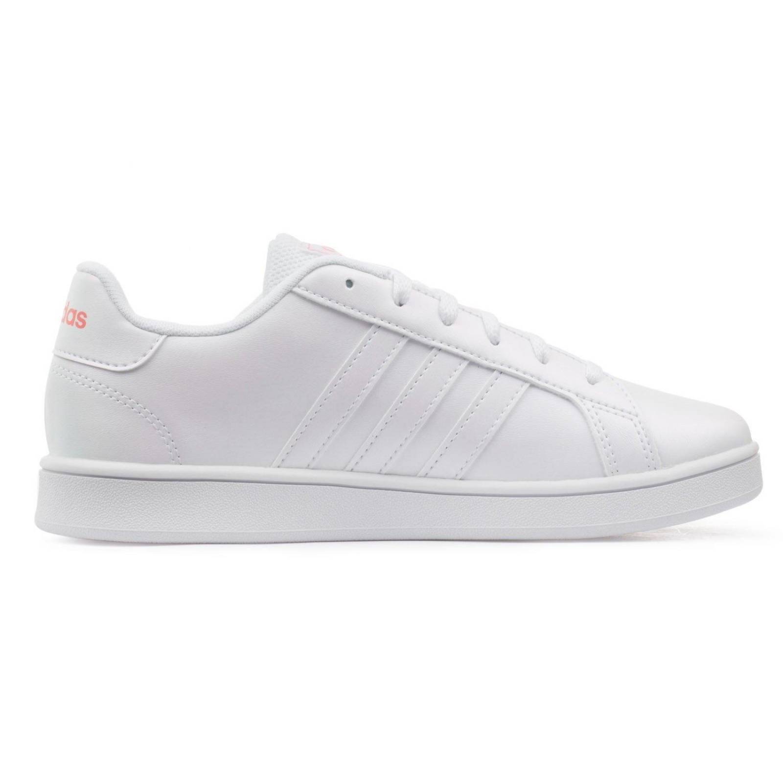 Tenis Adidas Grand Court K - GZ5258 - Blanco - Niños