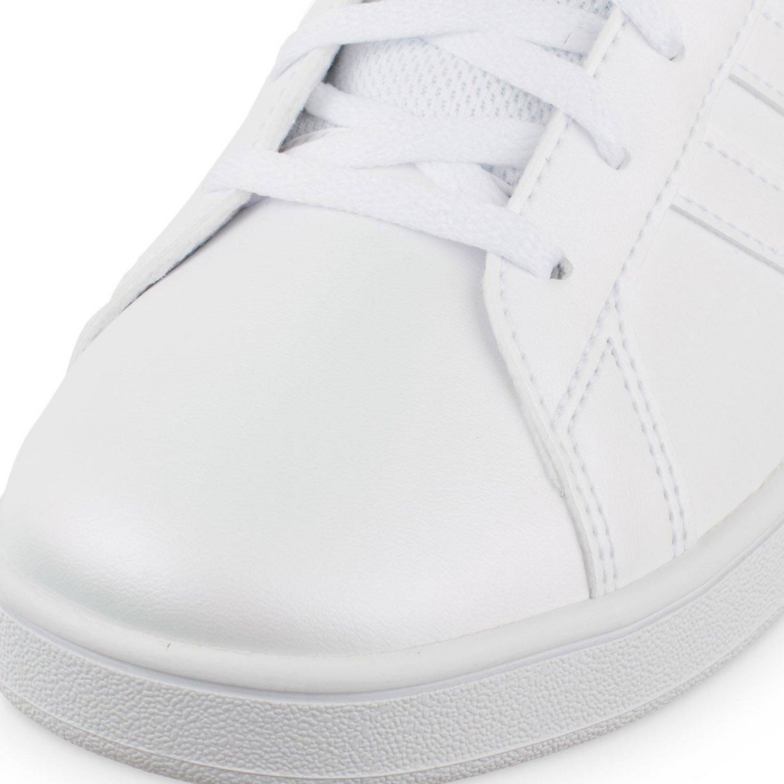 Tenis Adidas Grand Court K - GZ5258 - Blanco - Niños