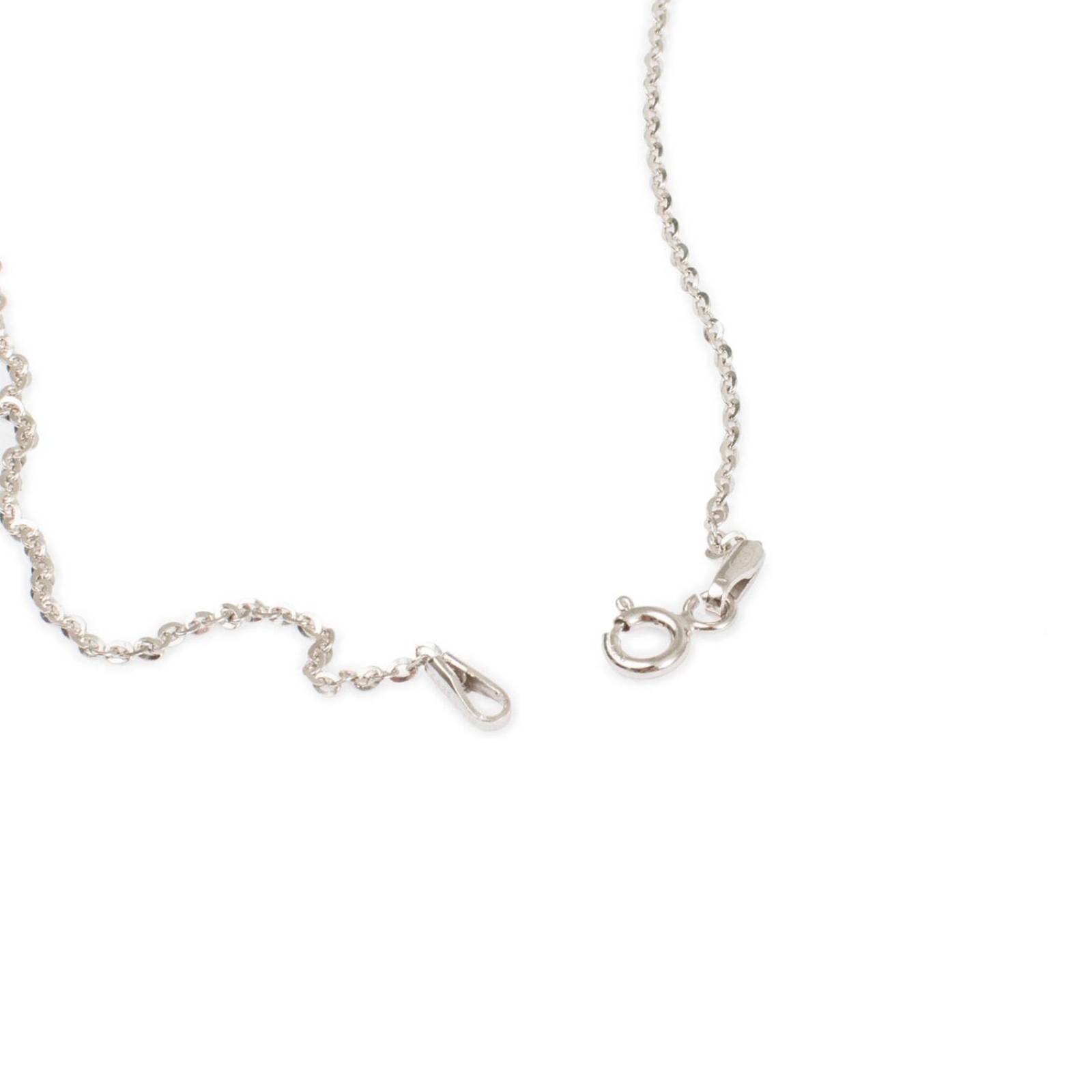 Gargantilla Collar Semi Ovalada Virgen Guadalupe Plata .925 