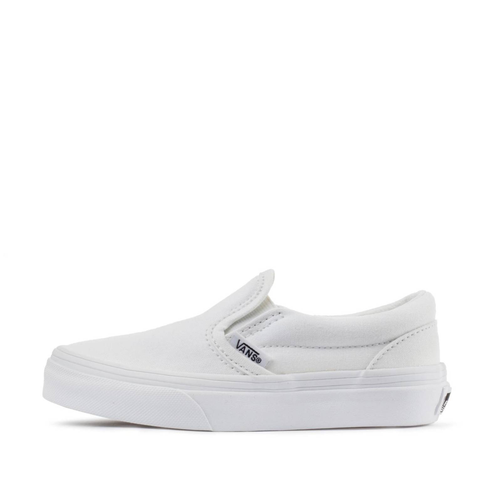 Tenis Vans Classic Slip On - 0ZBUENS - Blanco - Niños