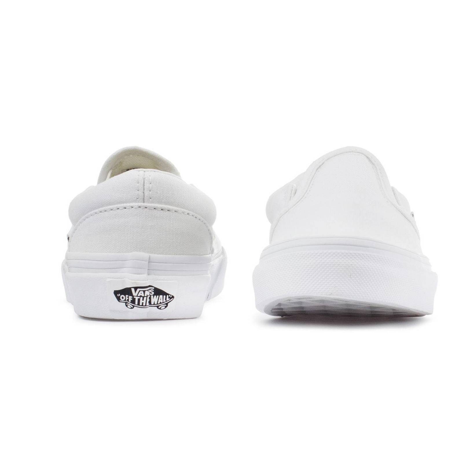 Tenis Vans Classic Slip On - 0ZBUENS - Blanco - Niños