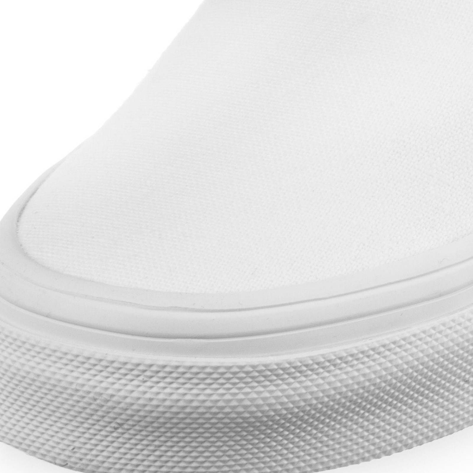 Tenis Vans Classic Slip On - 0ZBUENS - Blanco - Niños