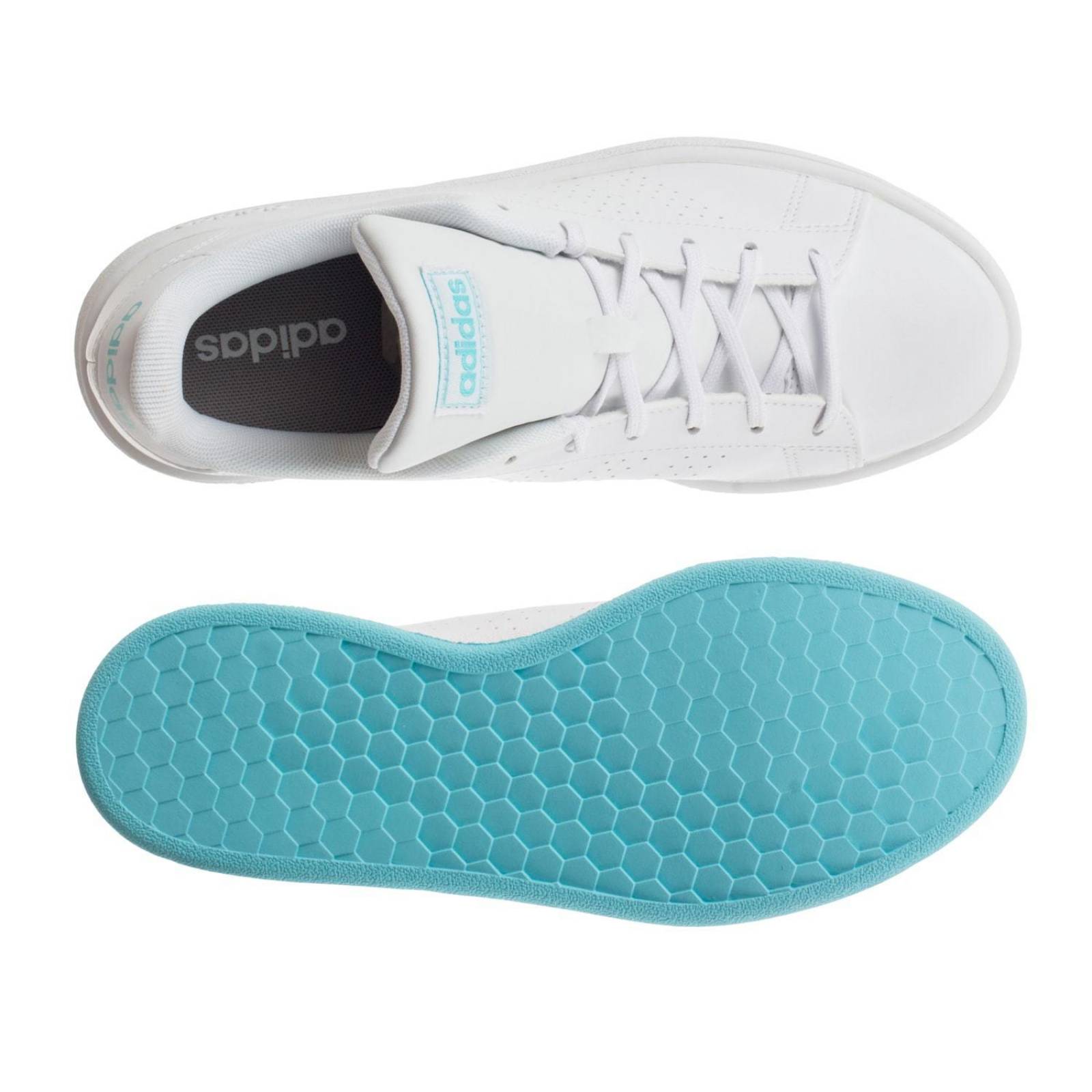 Tenis Adidas Advantage Base - GZ8104 - Blanco - Mujer 