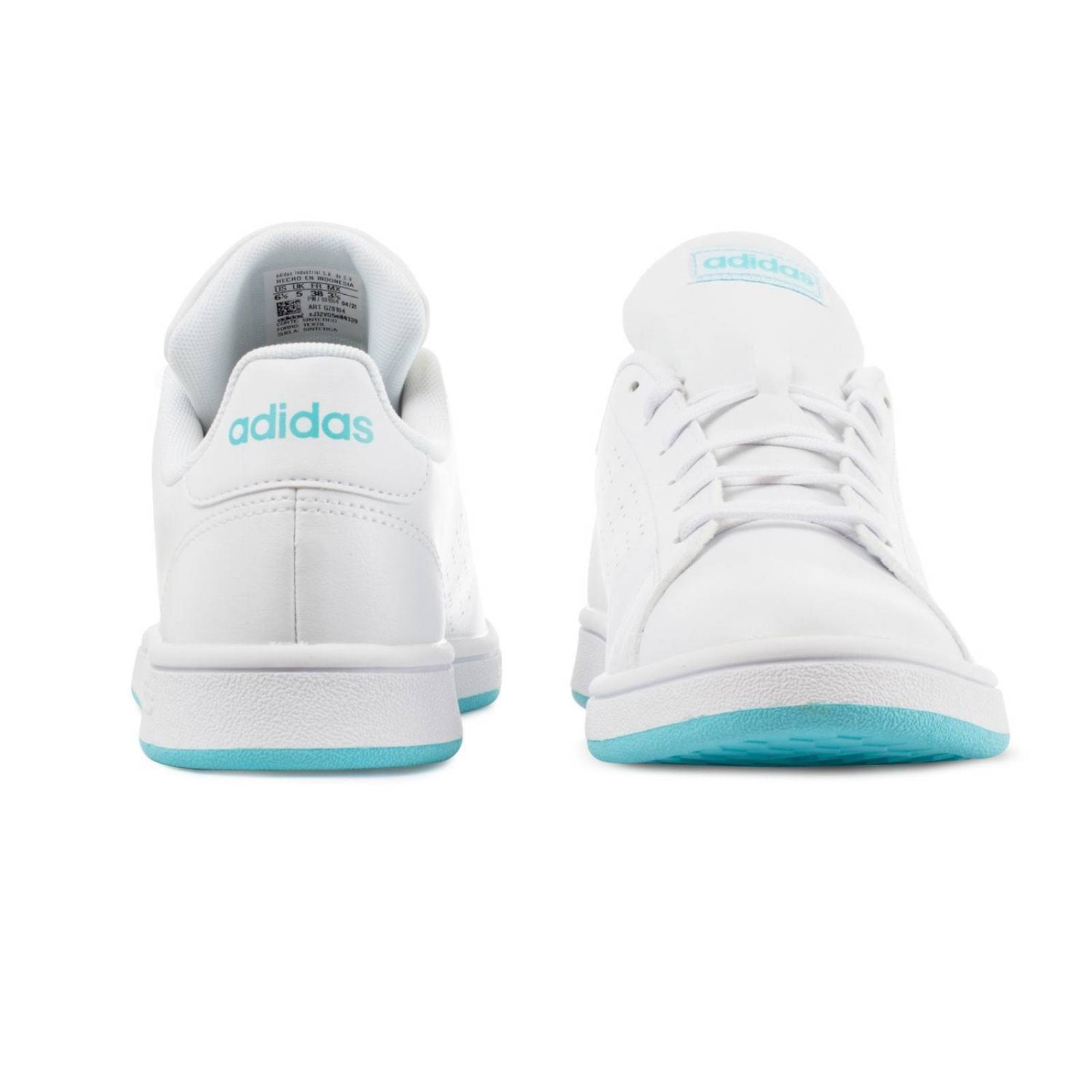 Tenis Adidas Advantage Base - GZ8104 - Blanco - Mujer 