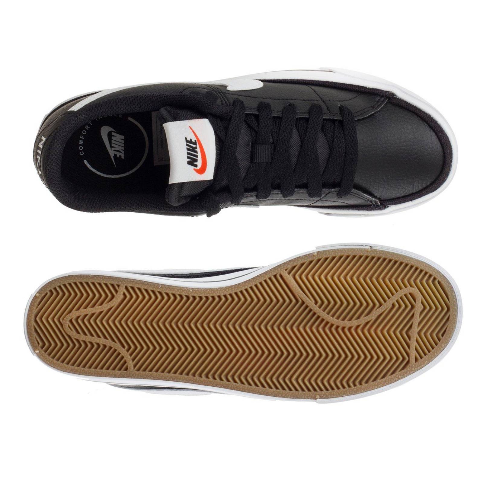 Tenis Nike Court Legacy - CU4149001 - Negro - Mujer 