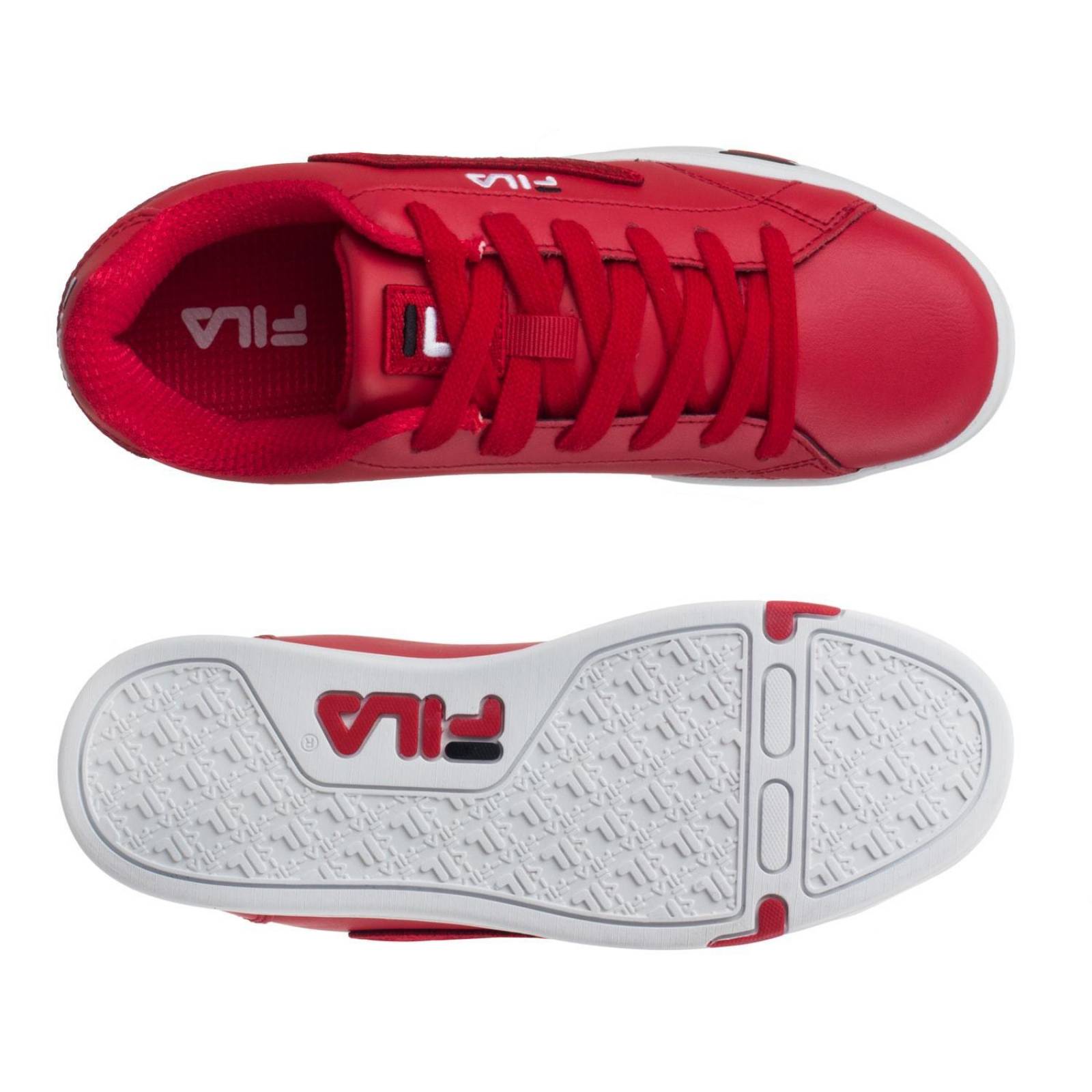 Tenis fila best sale rojos de mujer