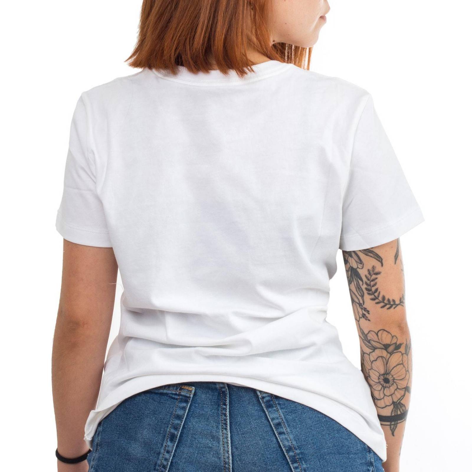 Playera Nike Essential Icon Futura - BV6169100 - Blanco - Mujer 