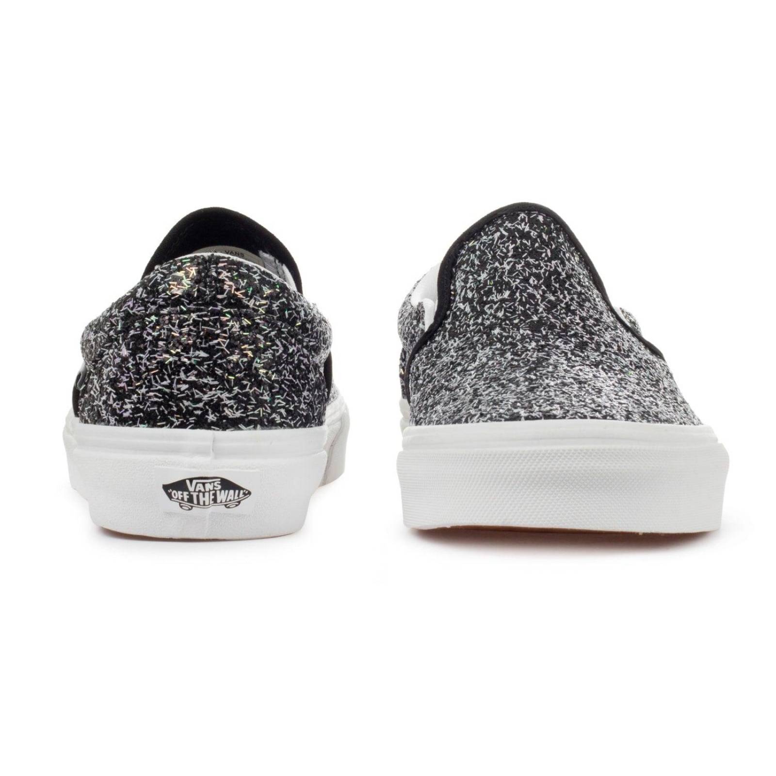 Tenis Vans Classic Slip On - 0XG88N9 - Gris Obscuro - Mujer 