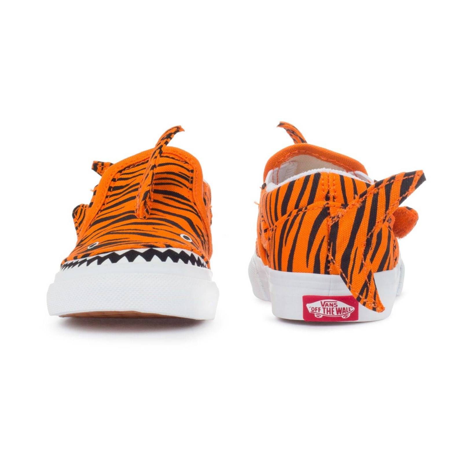 Tenis Vans Classic Slip On V TD - 7Q4Z8CF - Naranja - Bebes 