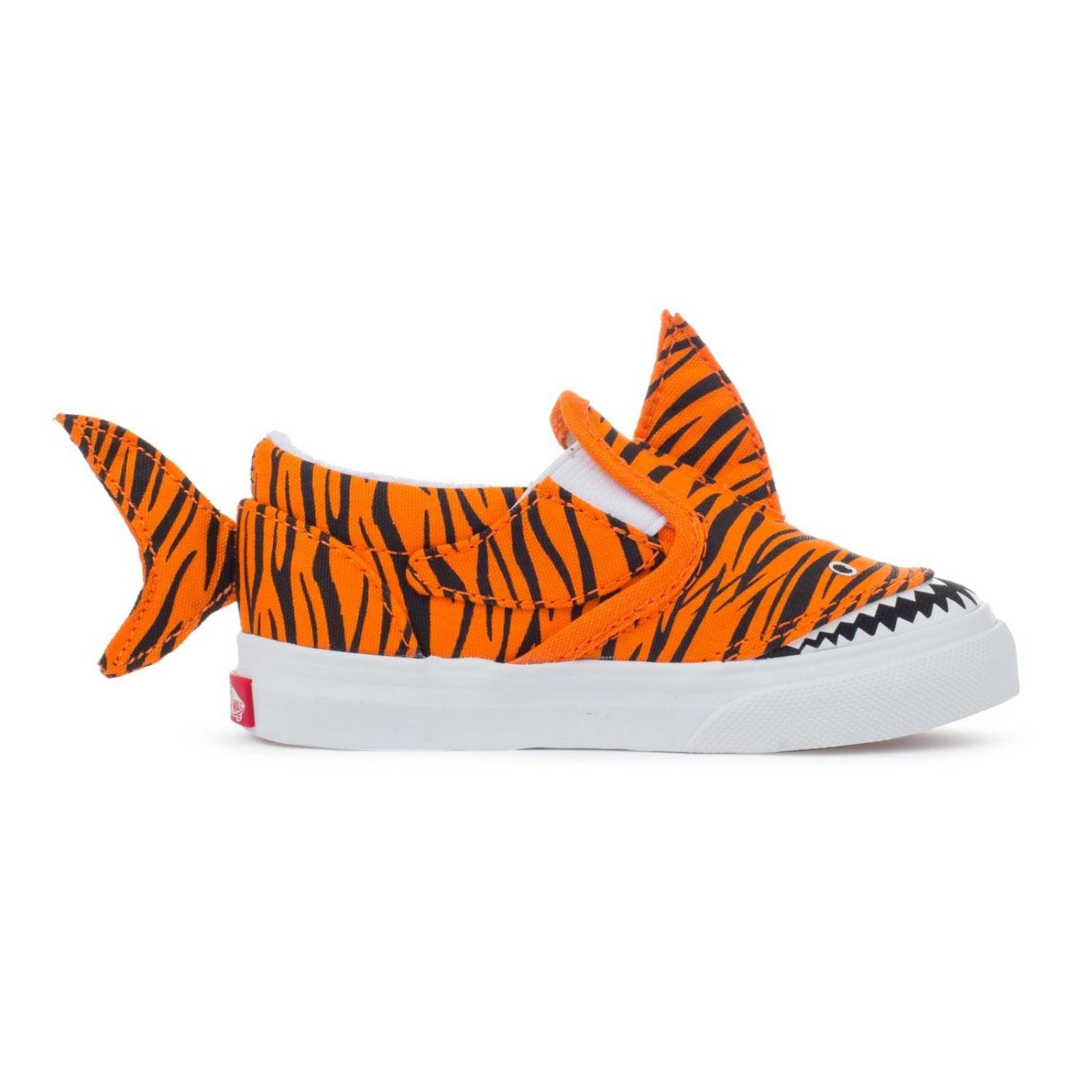 Tenis Vans Classic Slip On V TD - 7Q4Z8CF - Naranja - Bebes 