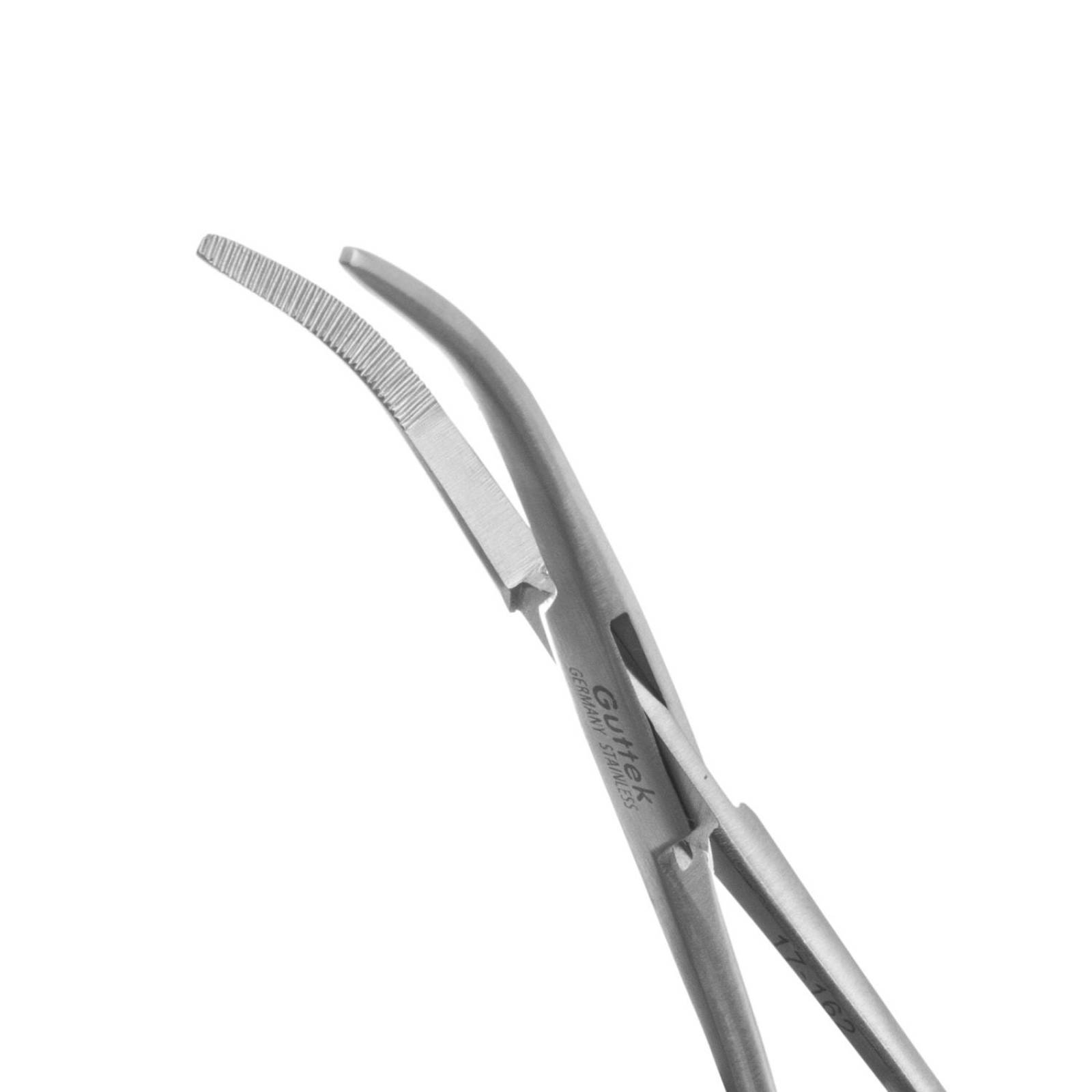 Pinza Kelly Quirurgica Curva 14cm 17-162 - Guttek 