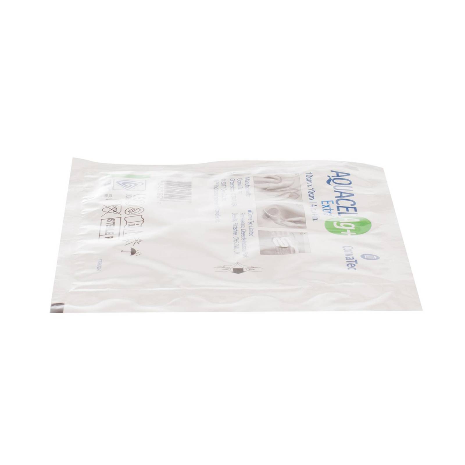 Aposito Parche Hidrofibra Aquacel AG+ Extra 10x10cm - Convatec 