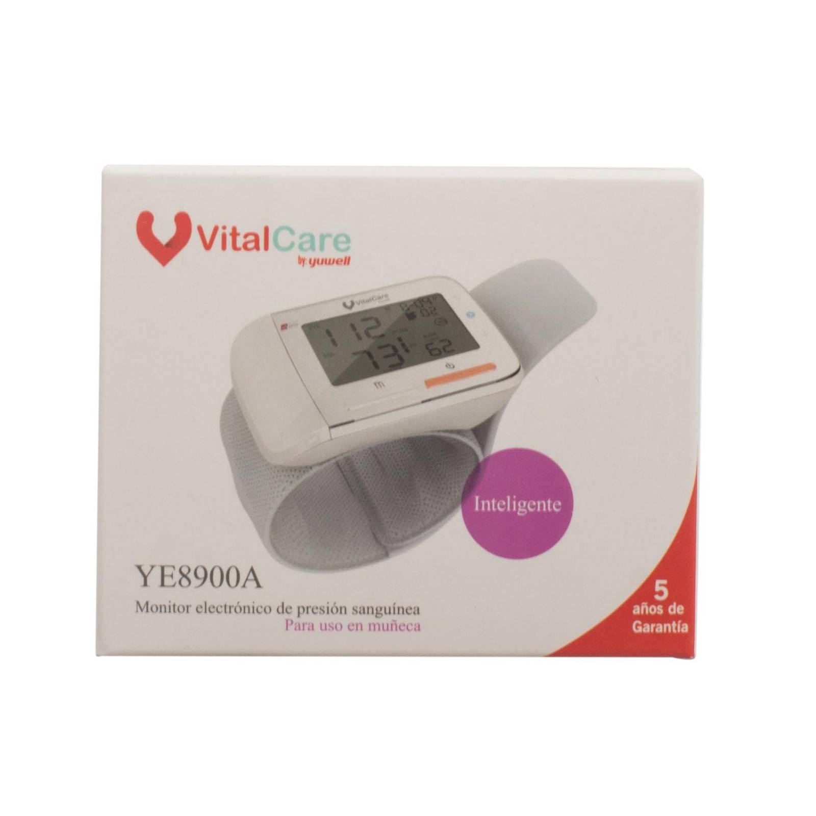 Baumanómetro Automático de Muñeca YE8900A - VitalCare 