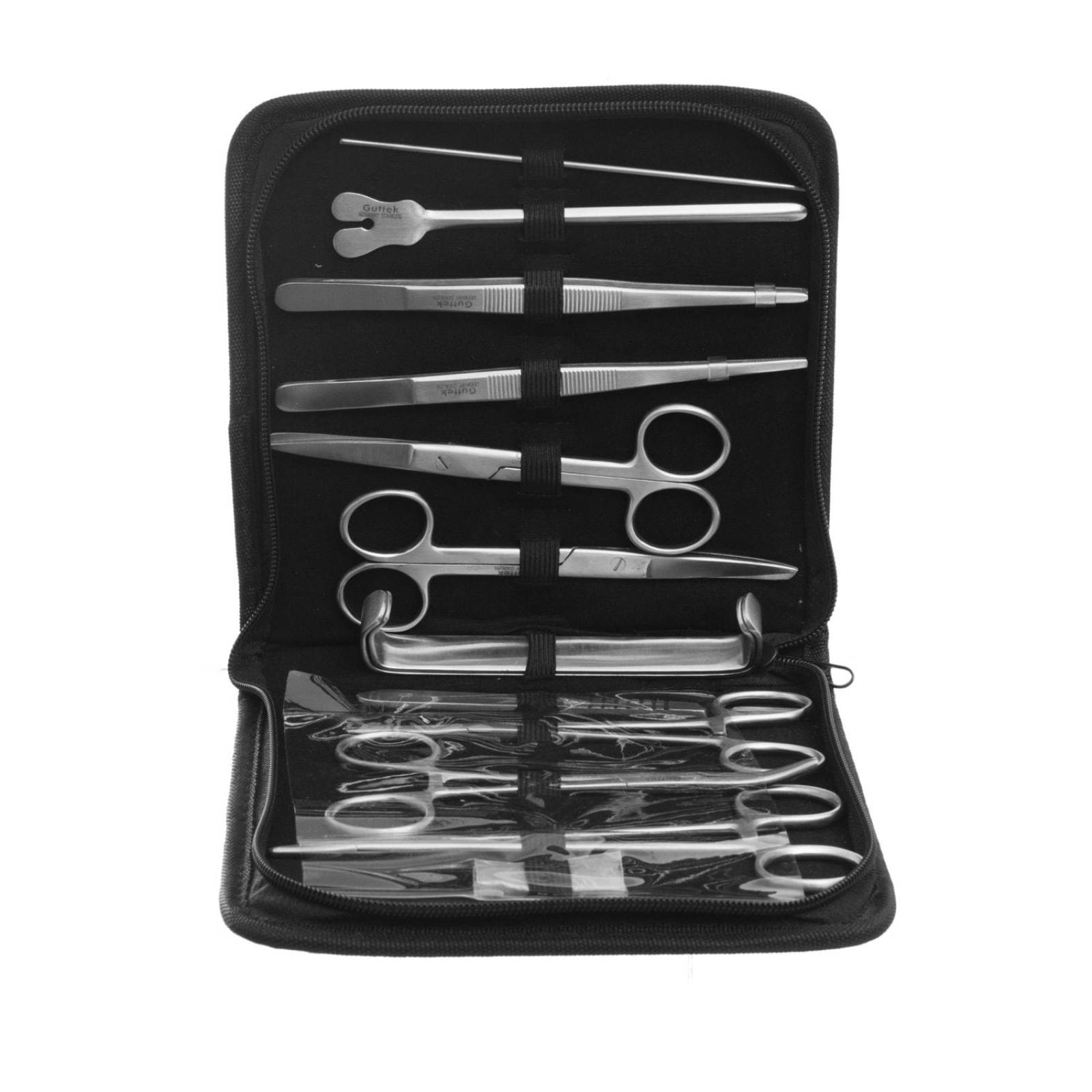 Estuche de Disección 11-120 Quirúrgico 12 Piezas - Guttek