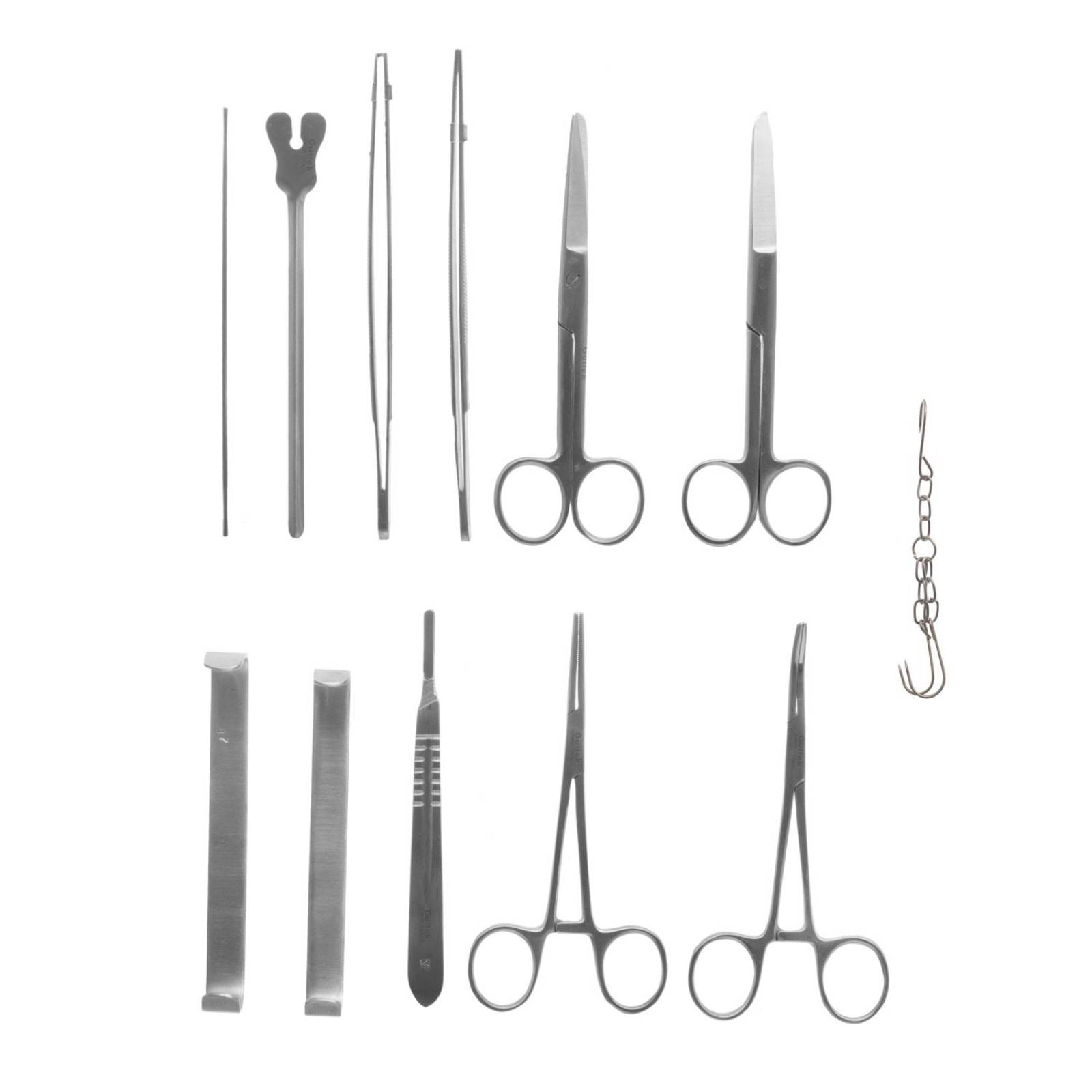 Estuche de Disección 11-120 Quirúrgico 12 Piezas - Guttek