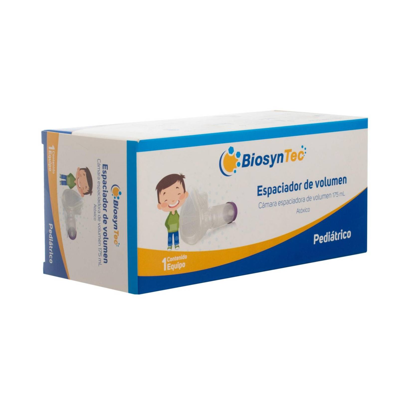 Aerochamber Camara Espaciadora Pediátrico 175ml - Biosyntec