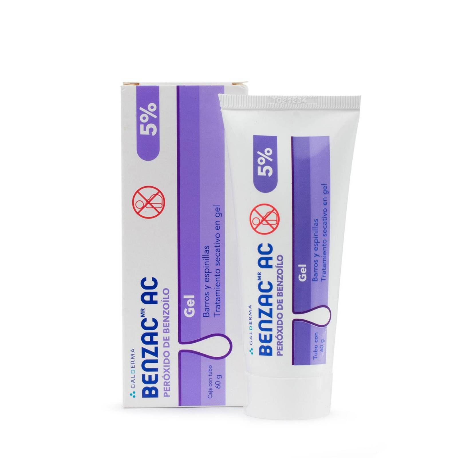 Peróxido De Benzoílo 5% Gel 60 gr Benzac AC - Galderma