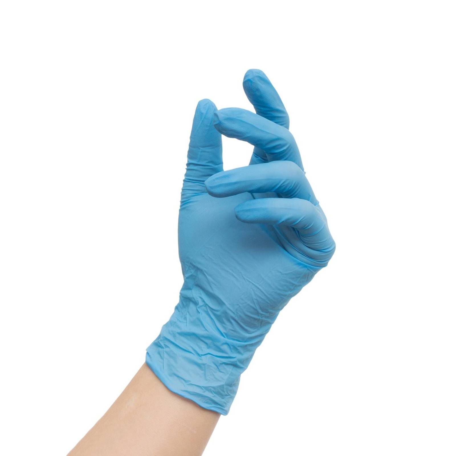 Guante de Nitrilo Soft No esteril Azul 100pz - Ambiderm